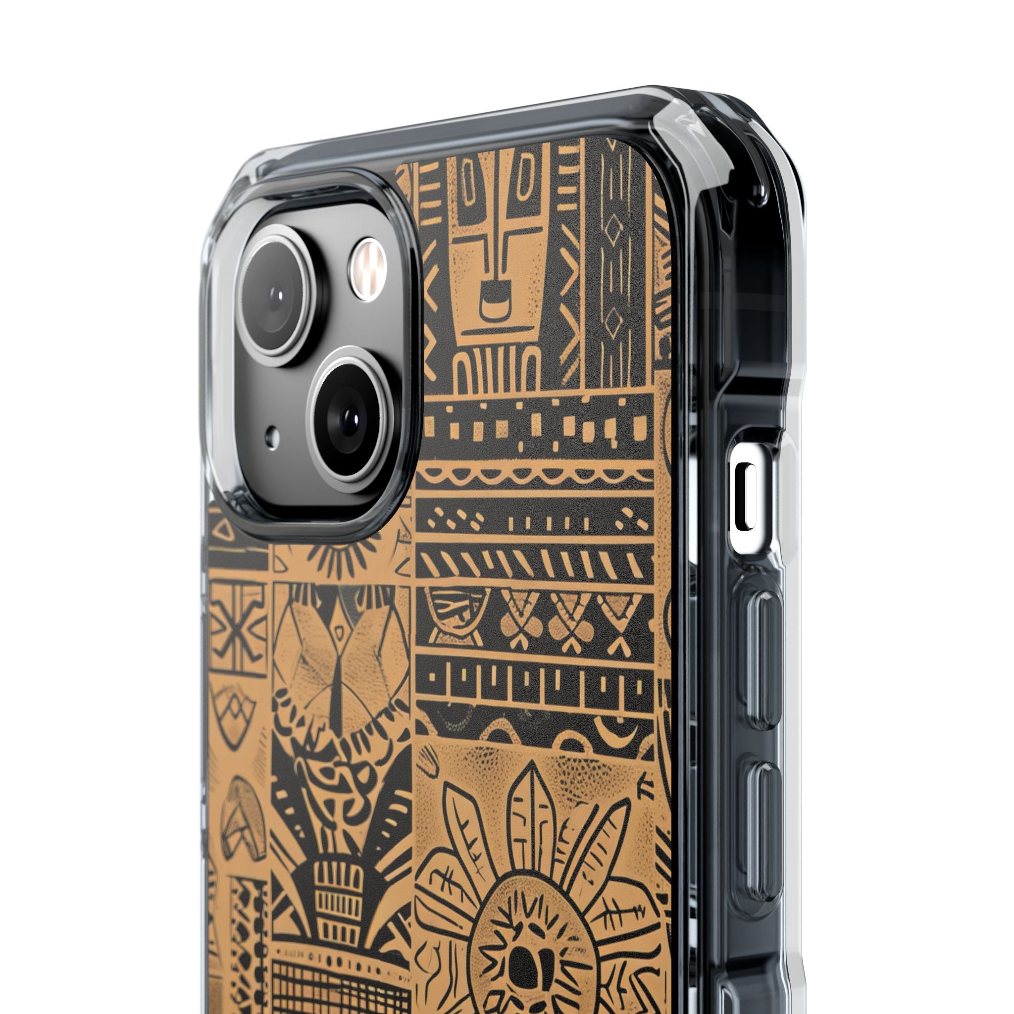 Tribal Faces iPhone 14 Case - Impact
