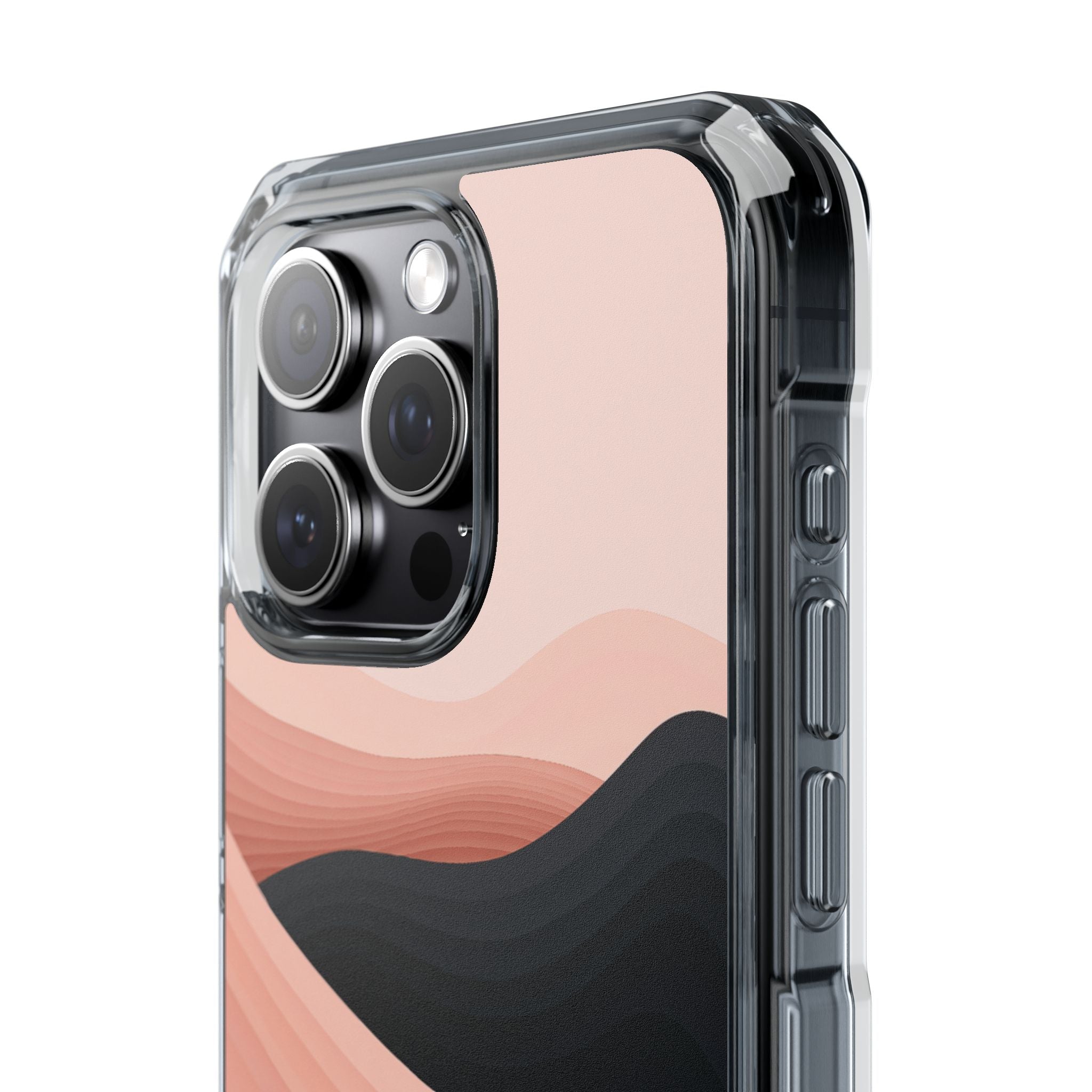 Pink Impact MagSafe Phone Case for iPhone - Dune Shadow Layers
