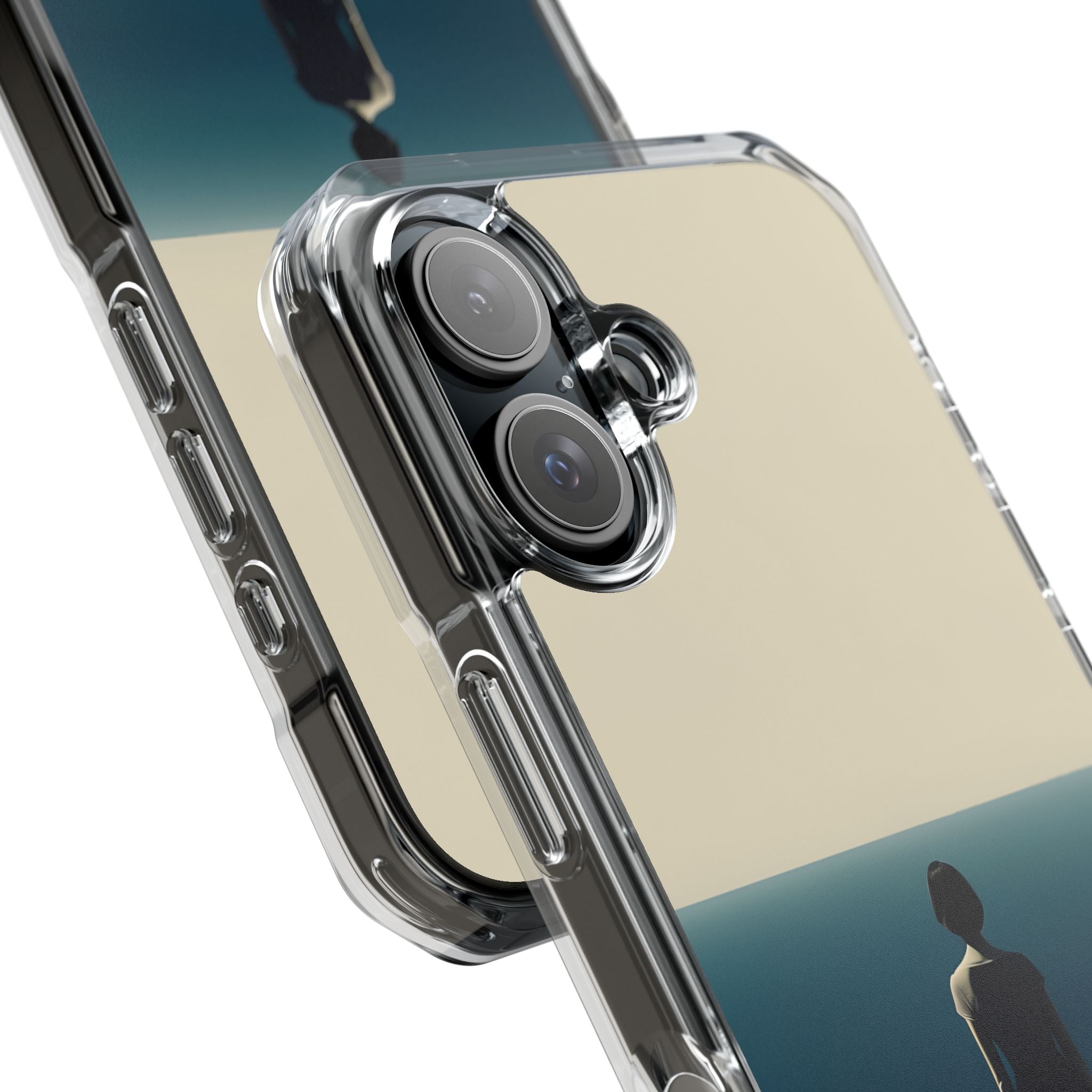 Solitary Blue Horizon · Impact Hoesje voor iPhone · Magsafe