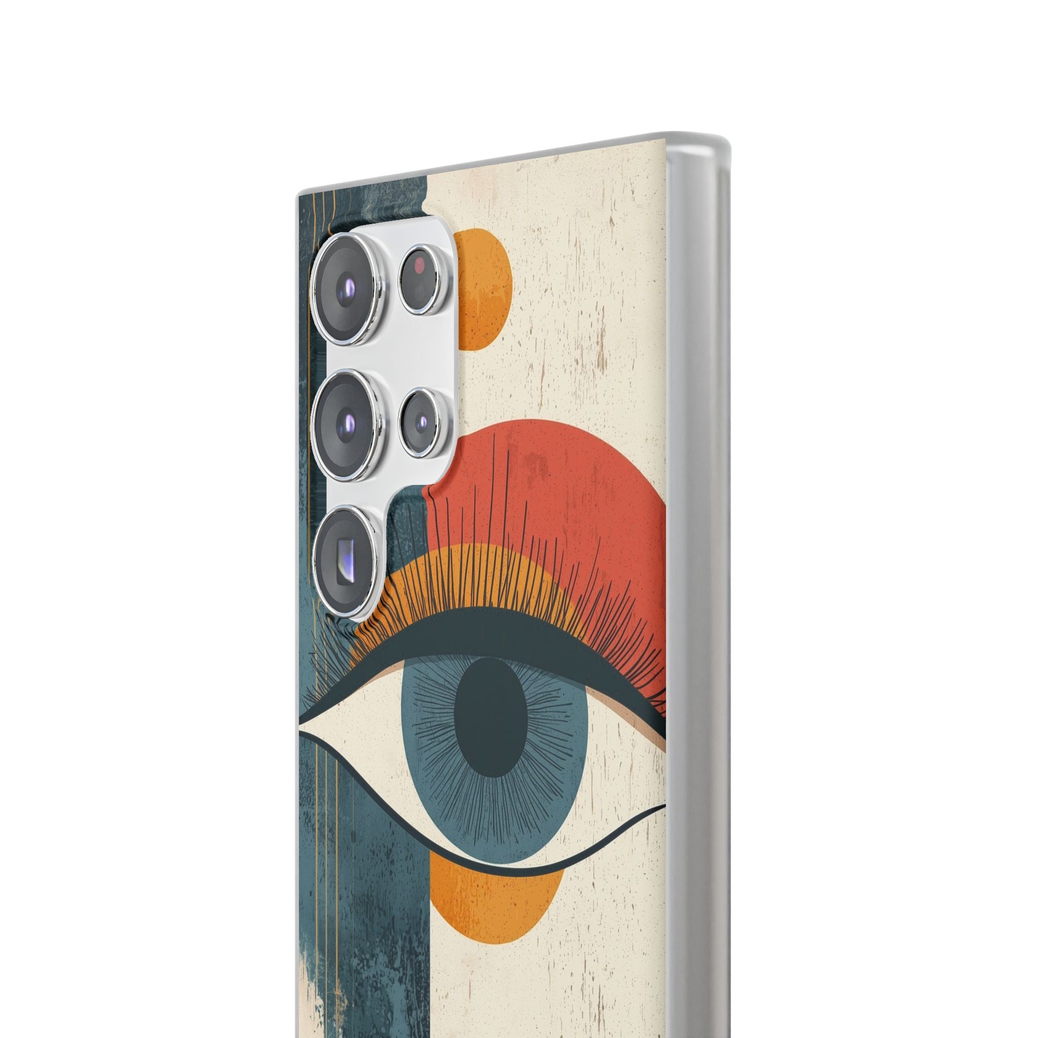 Distressed Azure Ocular · Soft Handyhülle für Samsung