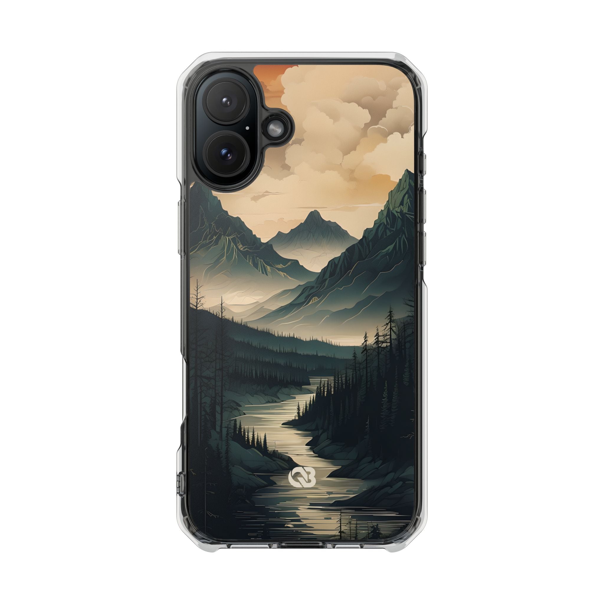 Summit River Dusk · Impact Phone Case for iPhone · Magsafe