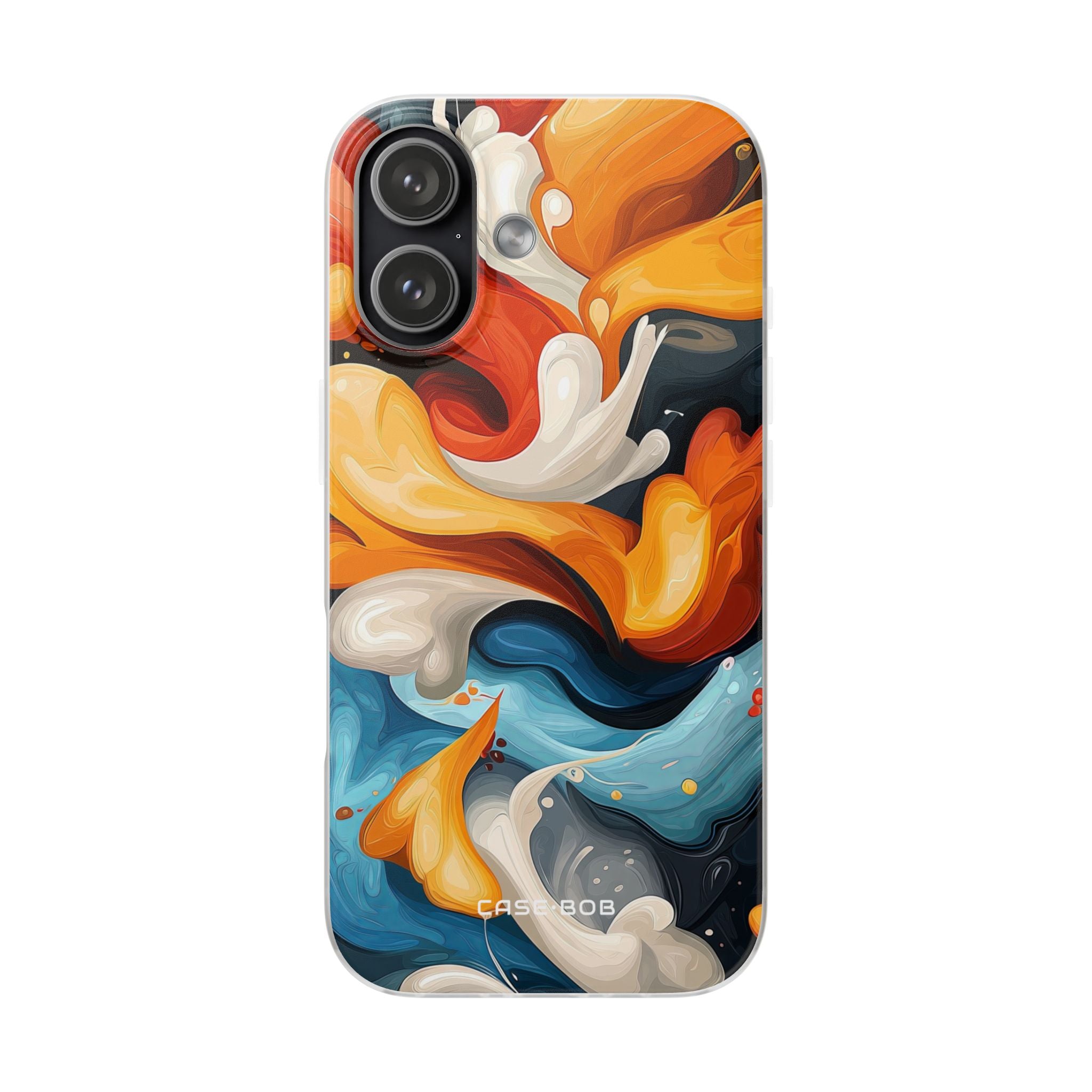 Crimson Ribbon iPhone 17 Case - Soft - CASE•BOB