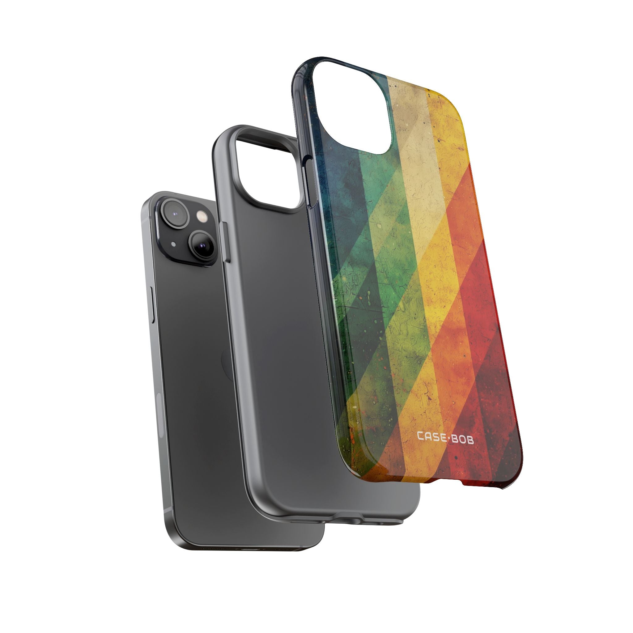 Diagonal Spectrum iPhone 14 Plus Case - Tough