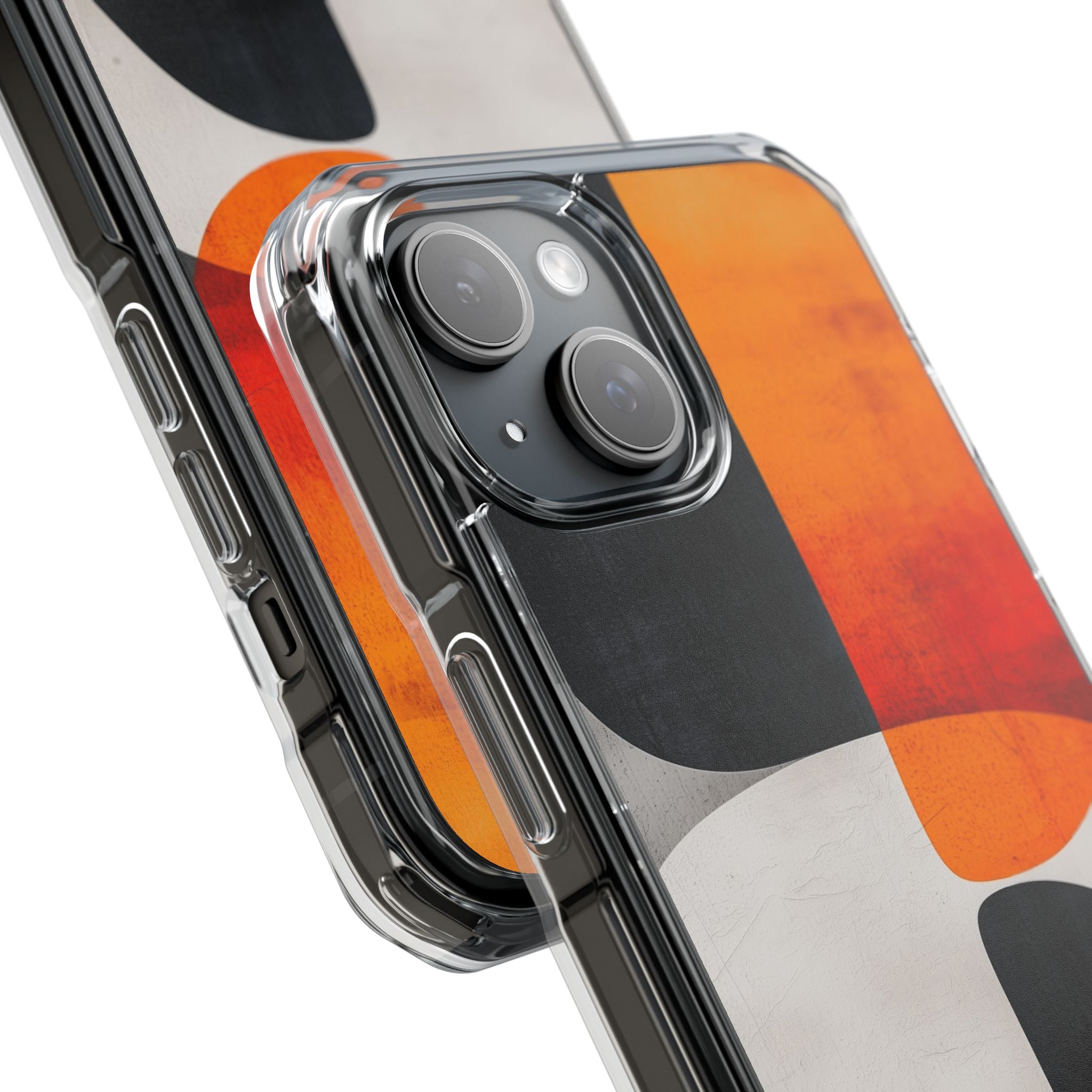 Burnt Amber Flow · Impact Handyhülle für iPhone · Magsafe