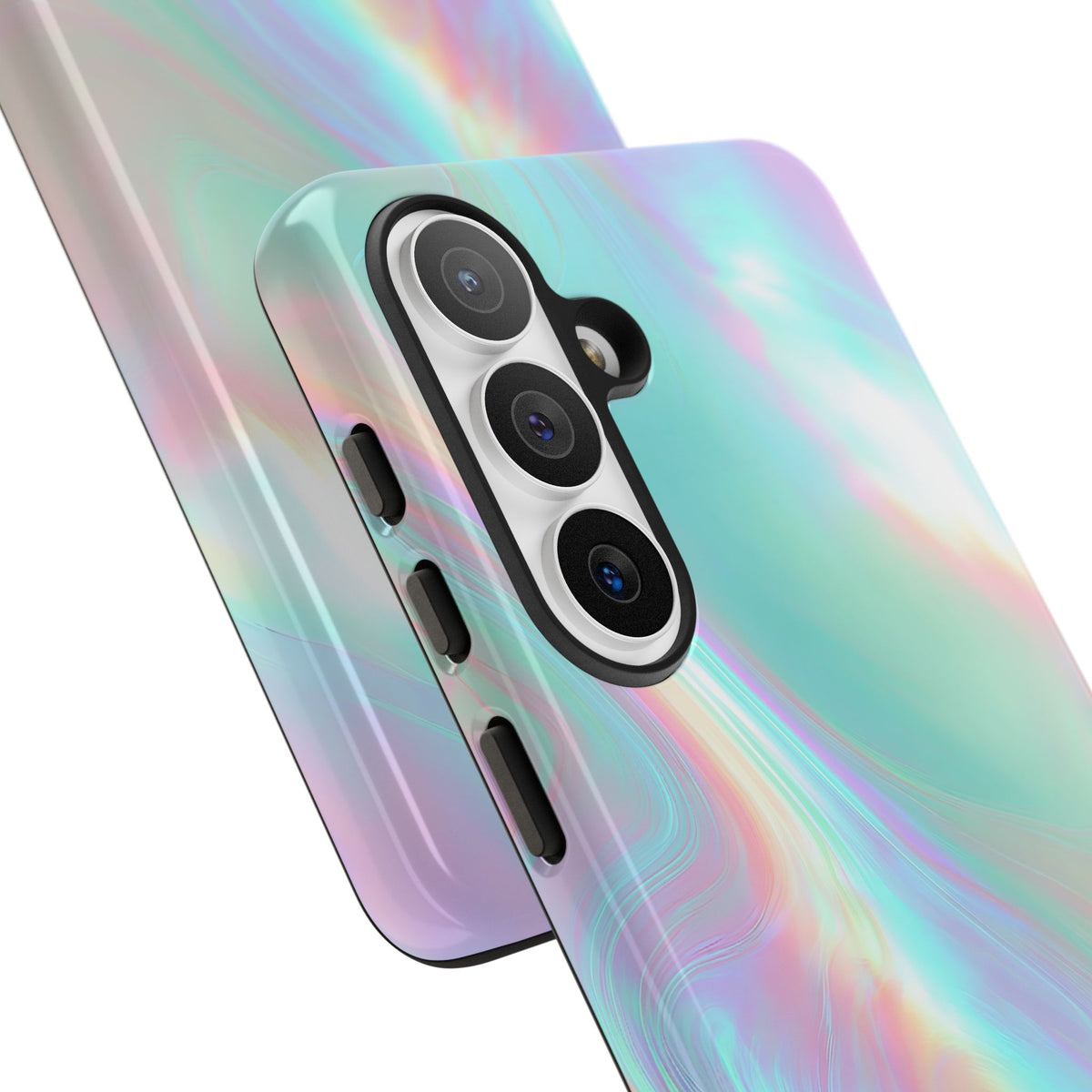 Prismatic Liquid Light · Tough Phone Case for Samsung · Teal
