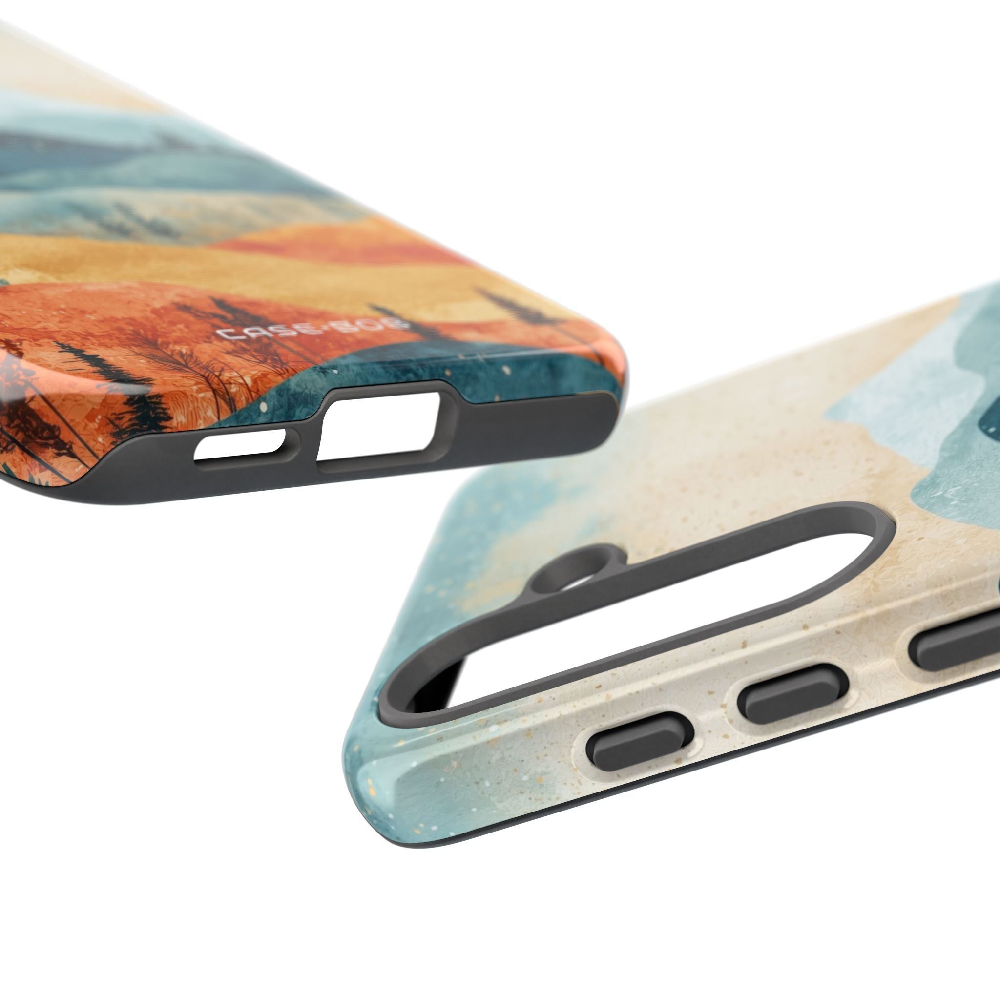 Mondbeschienene Berge Samsung S25 Case - Tough