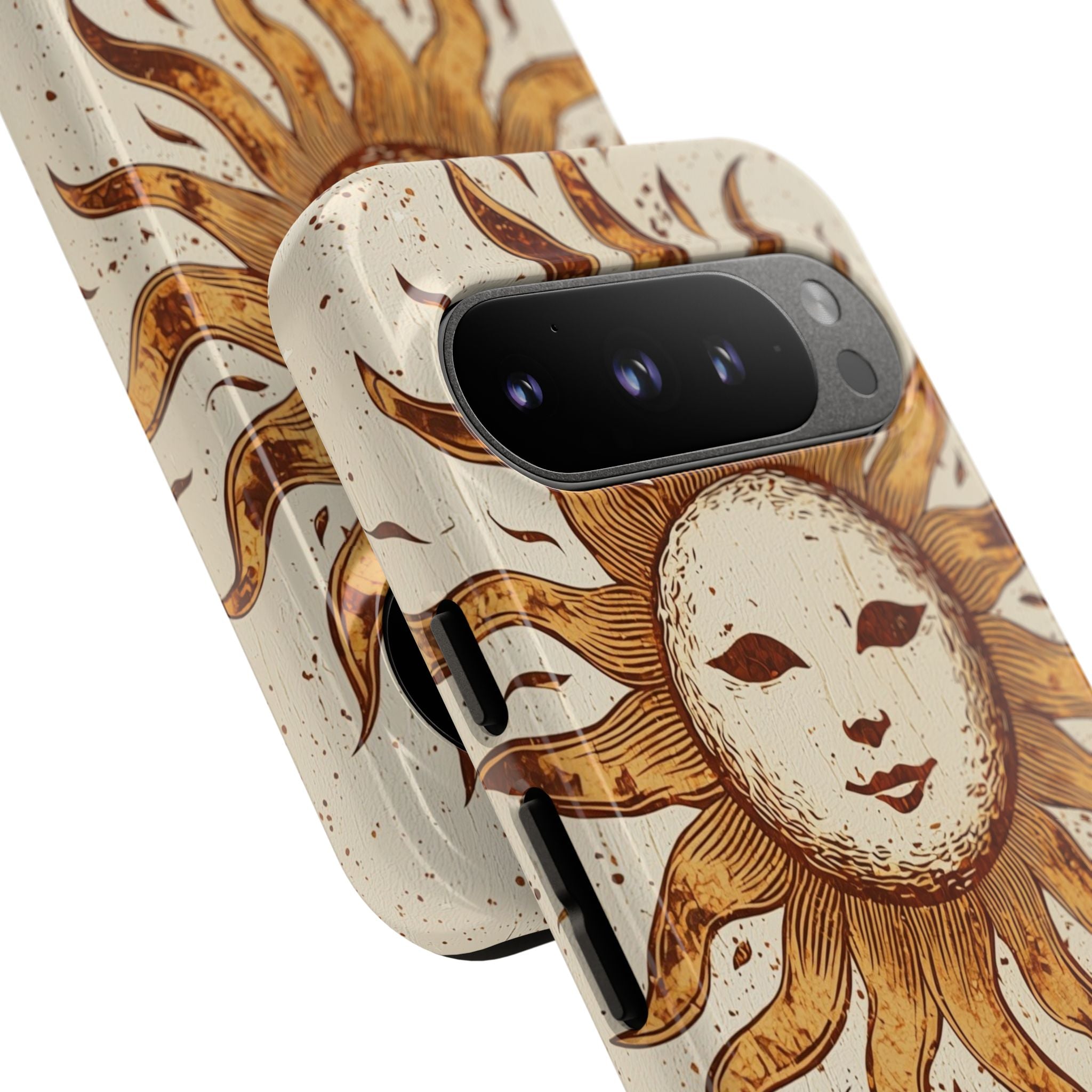 Rustic Solar Mask · Tough Phone Case for Google Pixel