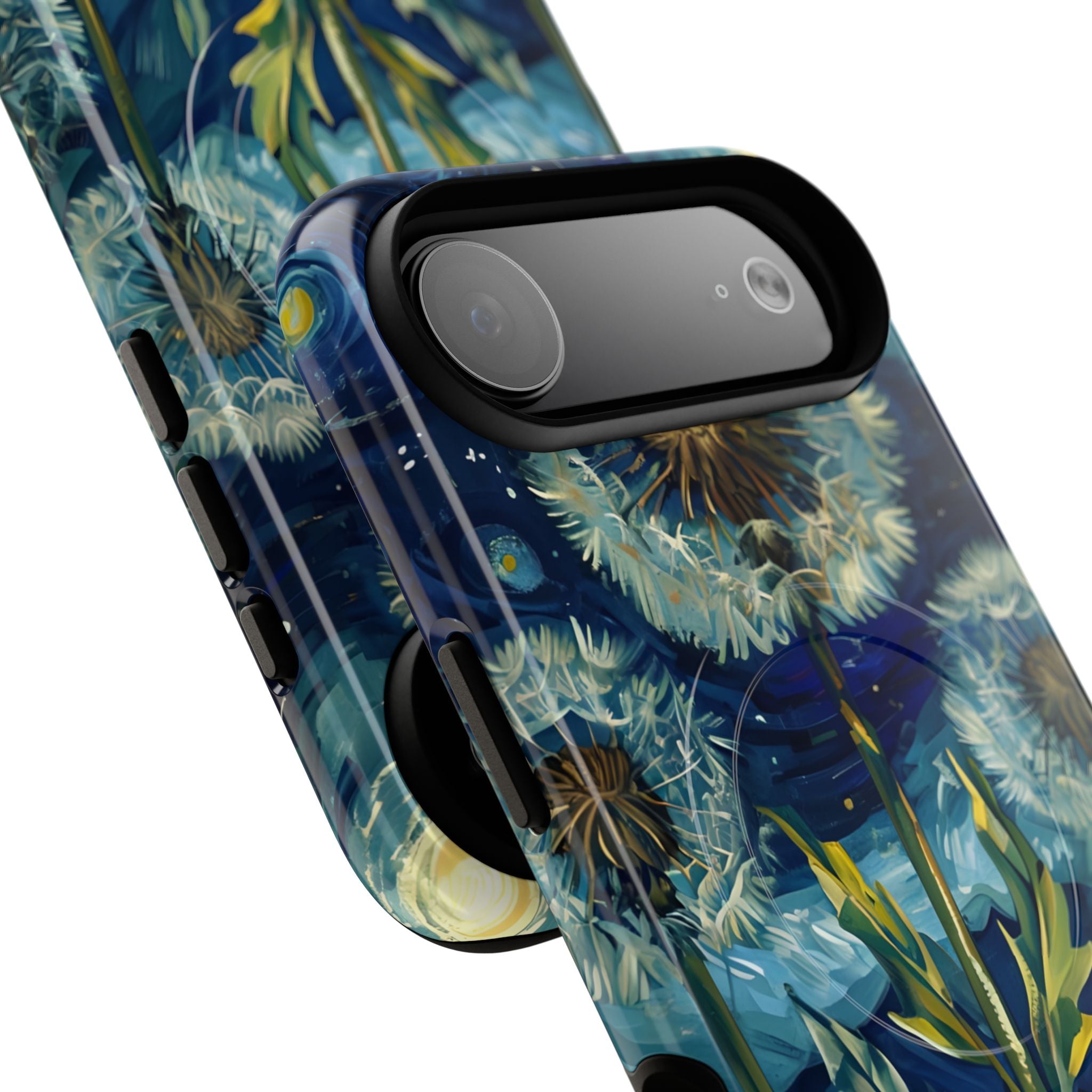 Starry Dandelion Swirl · Tough+ Coque de téléphone pour iPhone · Magsafe