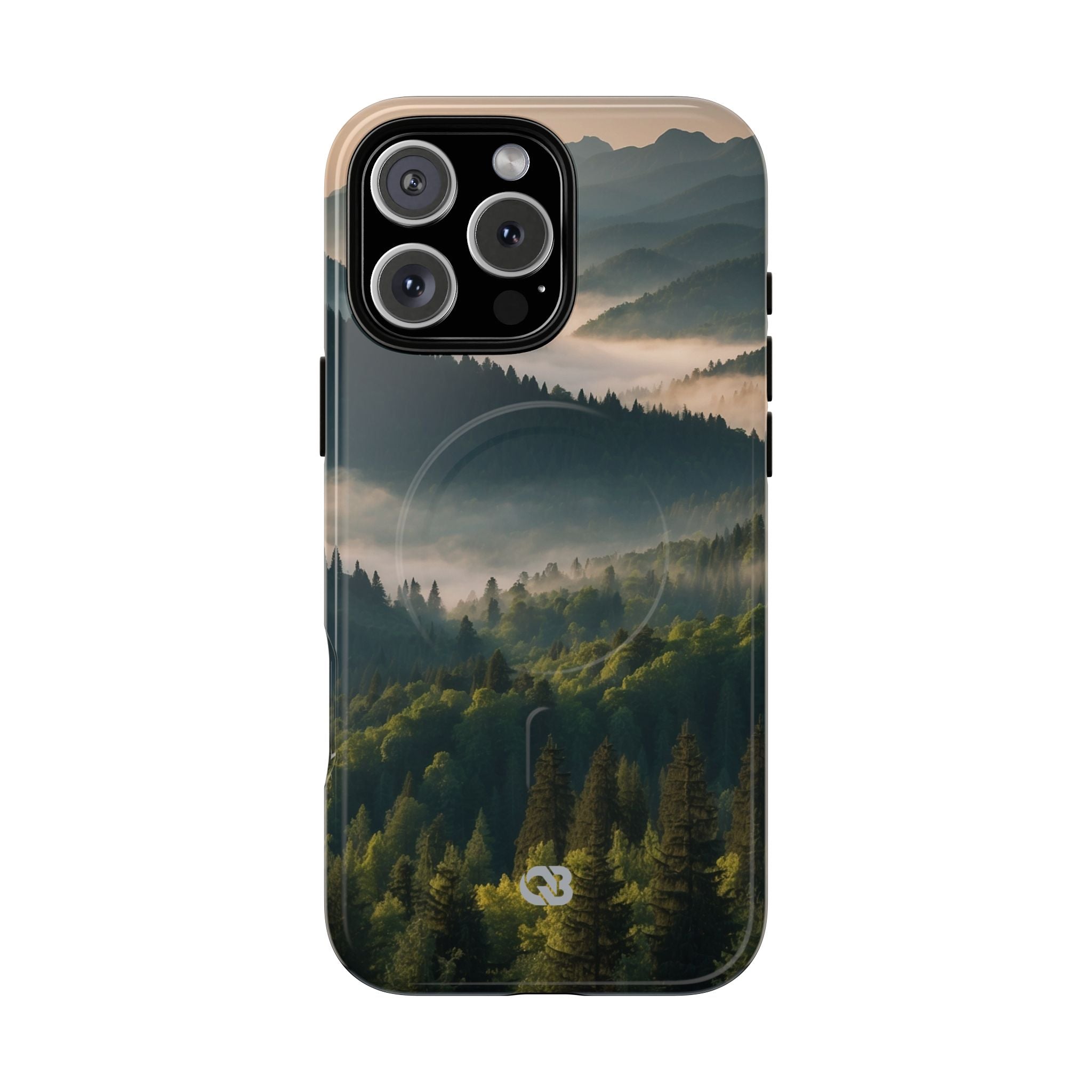 Foggy Mountain Ridge · Tough+ Hoesje voor iPhone · Magsafe