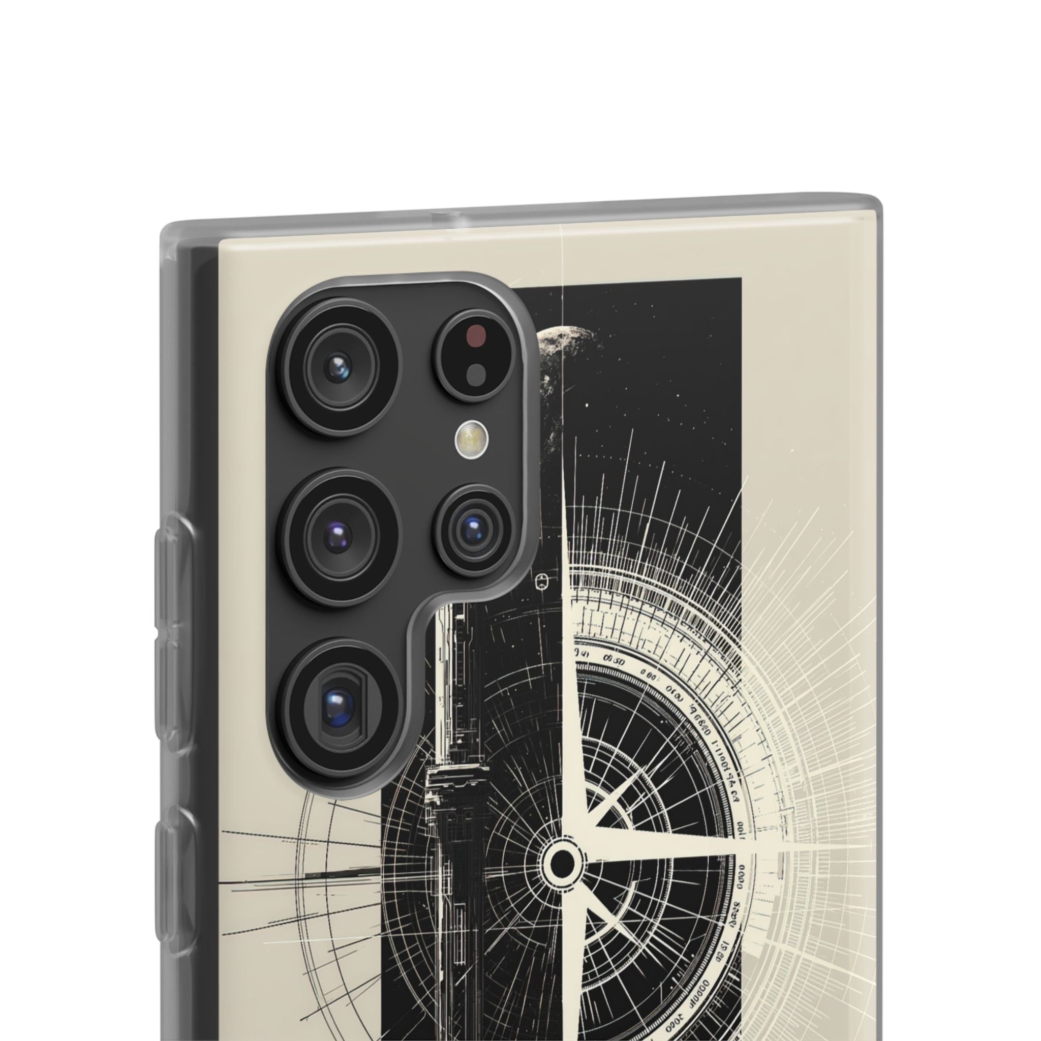 Beige Lite Phone Case for Samsung - Zenith Vector Spire
