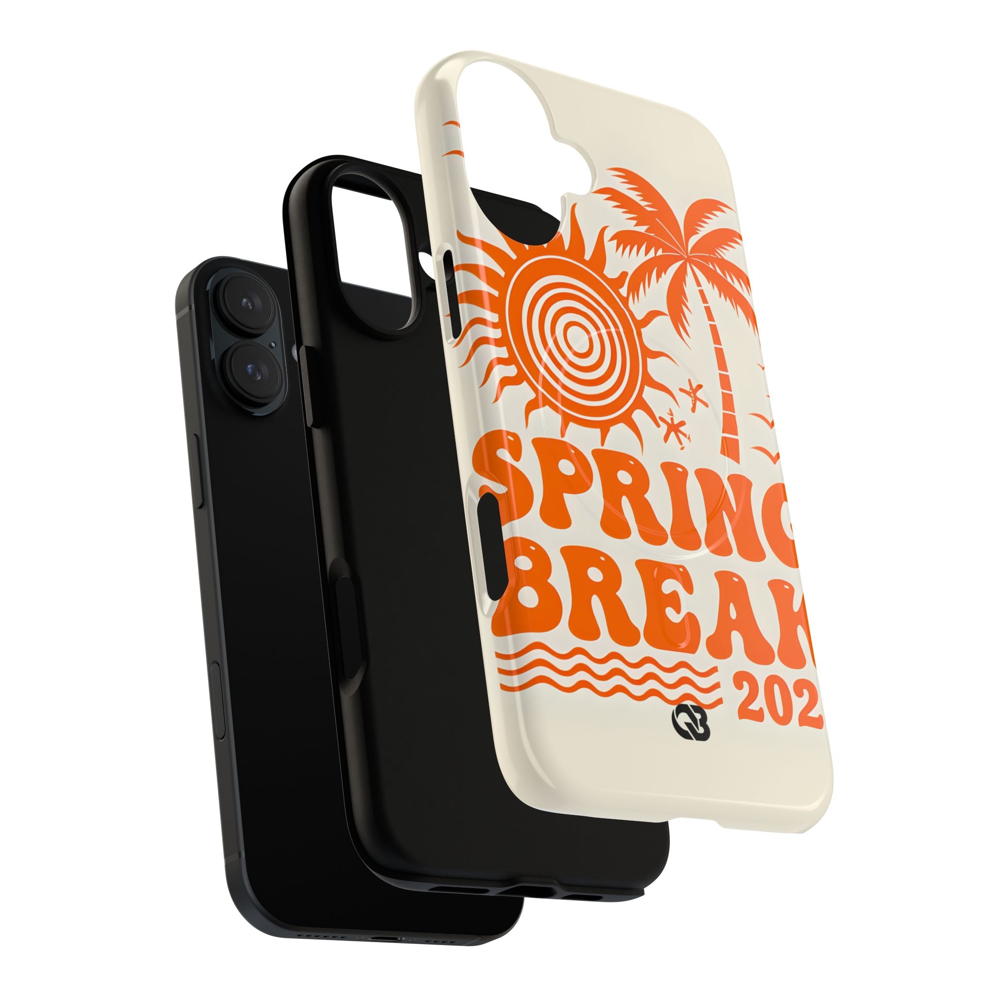 Retro Orange Tide · Tough+ Capa para iPhone · Magsafe