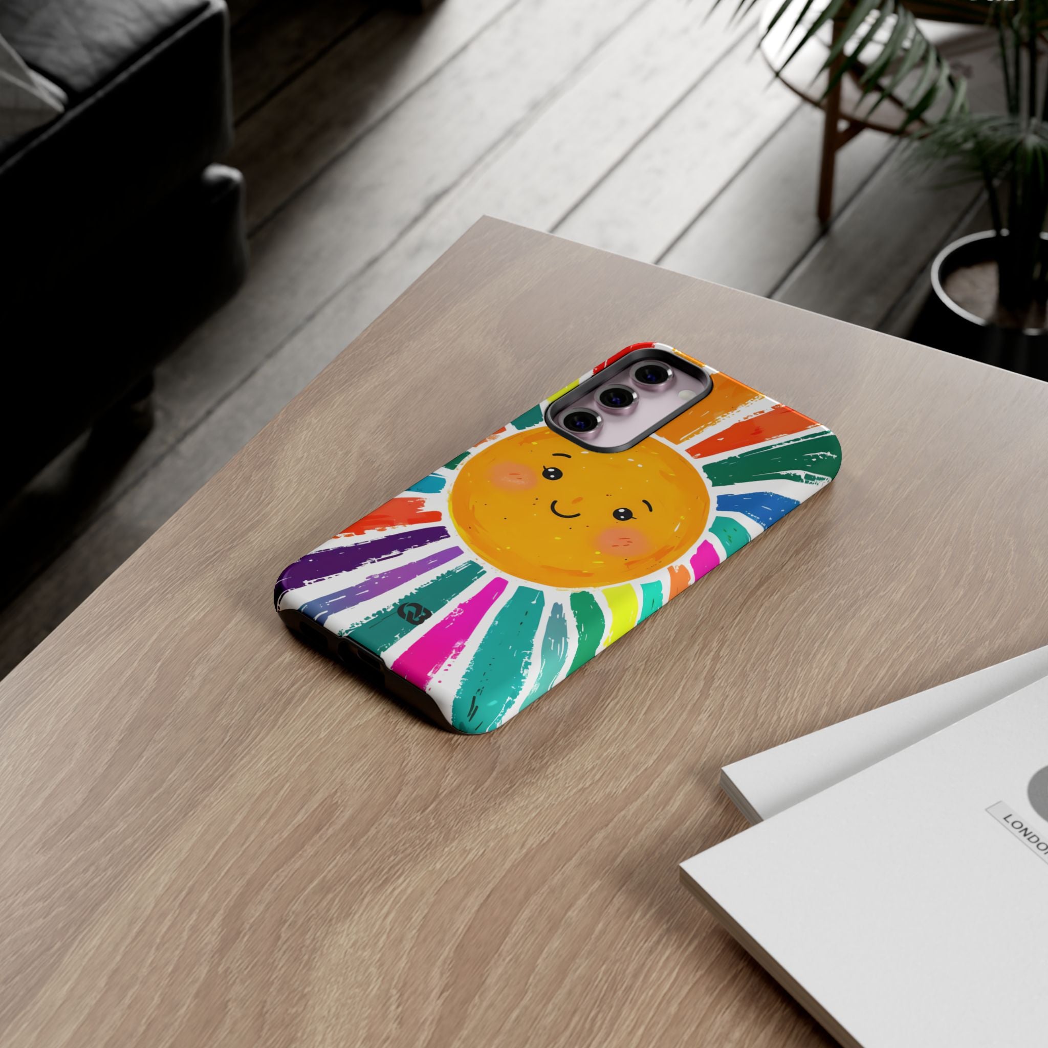 Vibrant Solar Smile · Tough Phone Case for Samsung