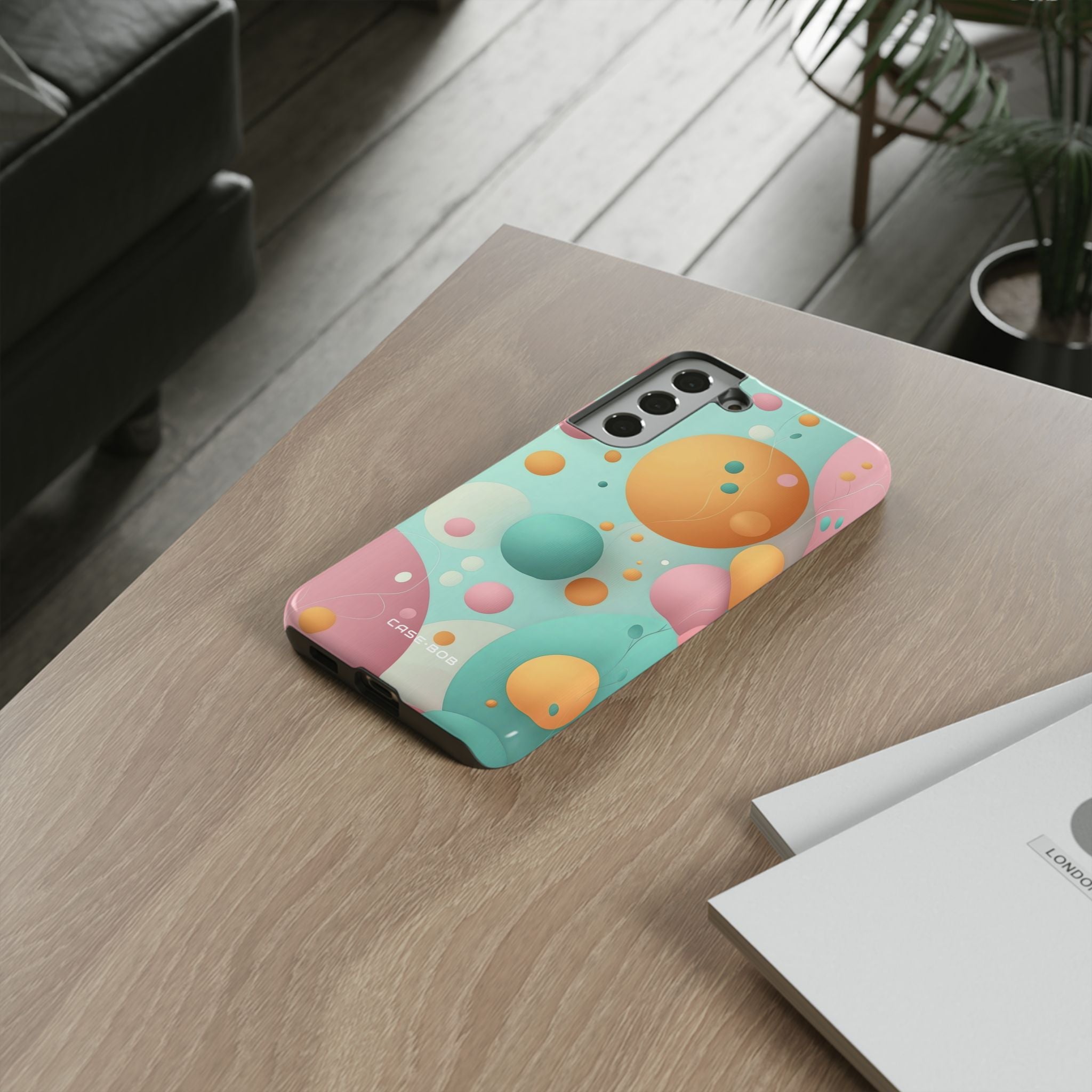 Pastel Circles Samsung S22 Plus Case - Tough