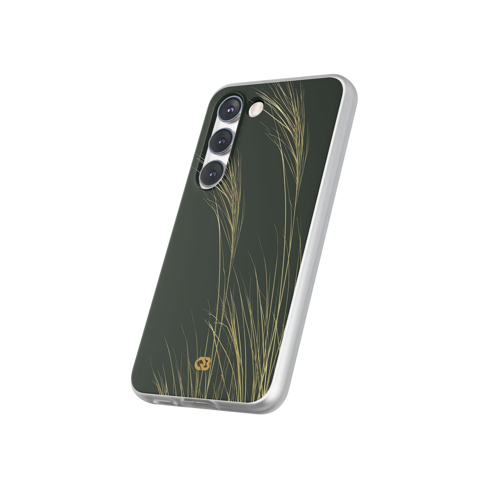 Green Lite Phone Case for Samsung - Midnight Gilded Grass