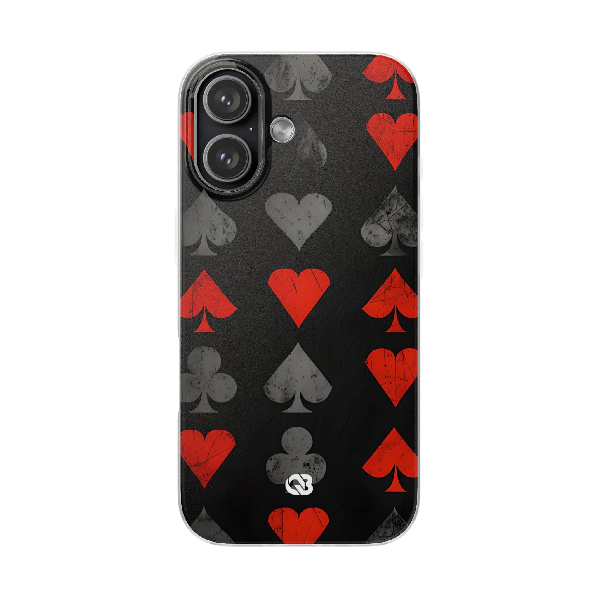 Crimson Ash Suits · Soft Custodia per iPhone