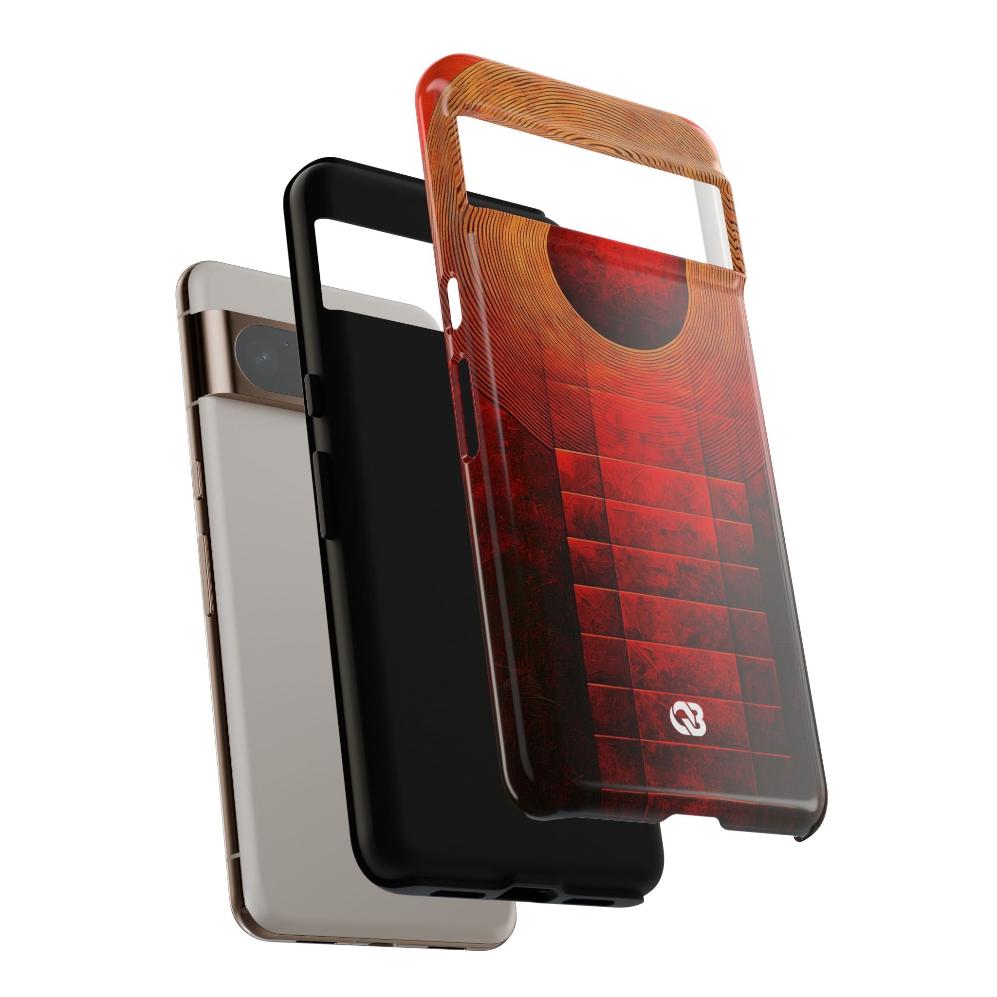 Crimson Solar Halo · Tough Phone Case for Google Pixel