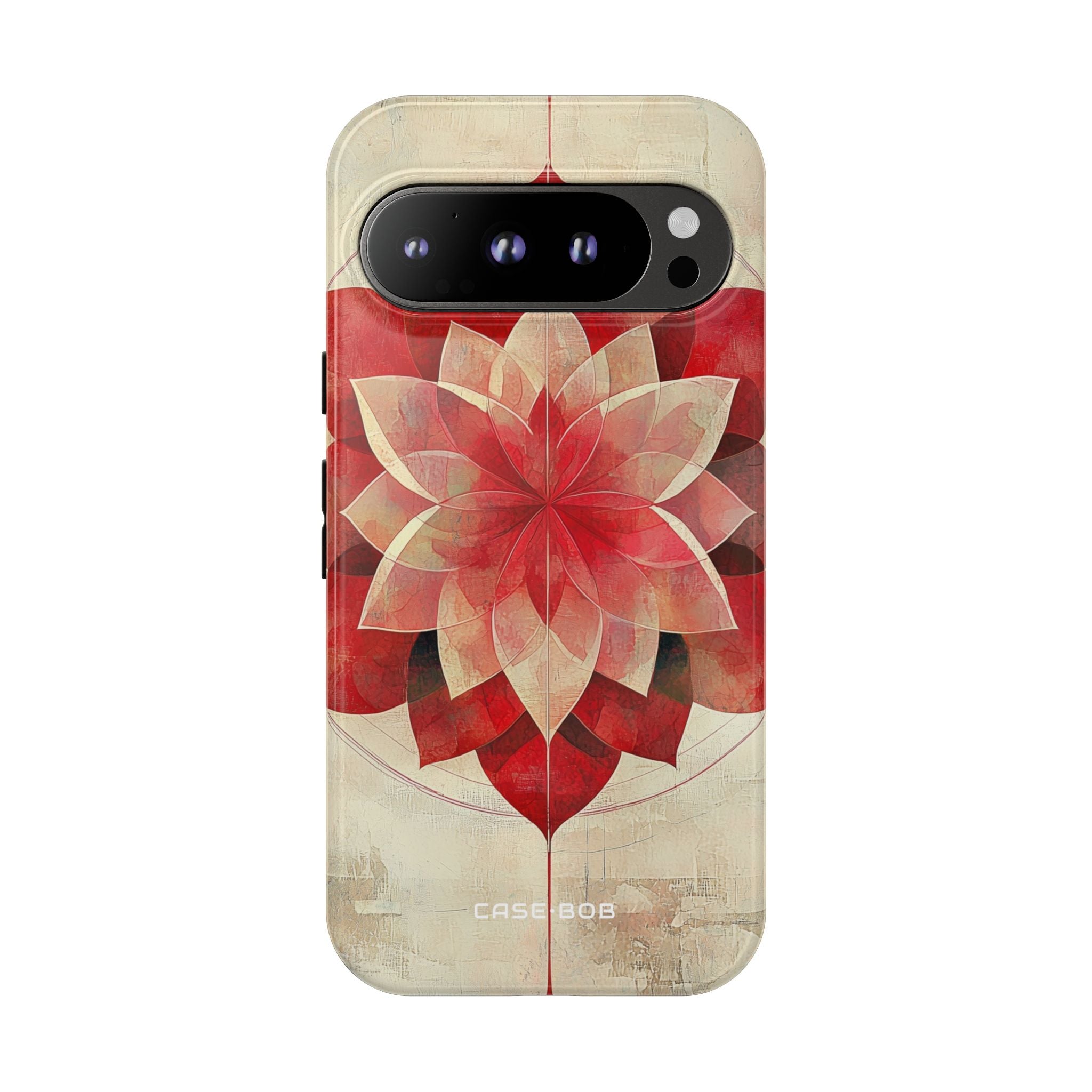 Crimson Bloom Google Pixel 9 Pro Case - Tough