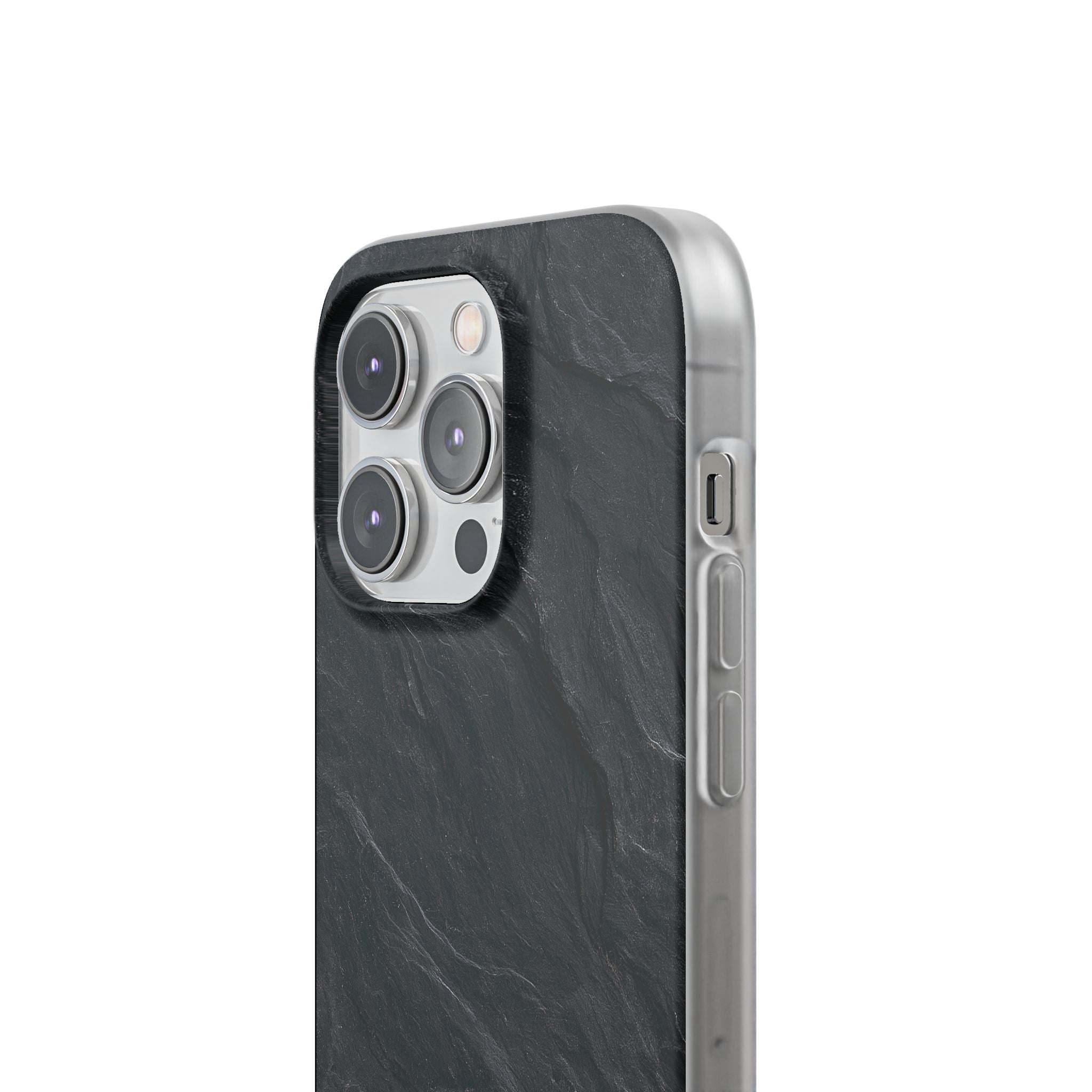 Black Lite Phone Case for iPhone - Midnight Slate Ridge