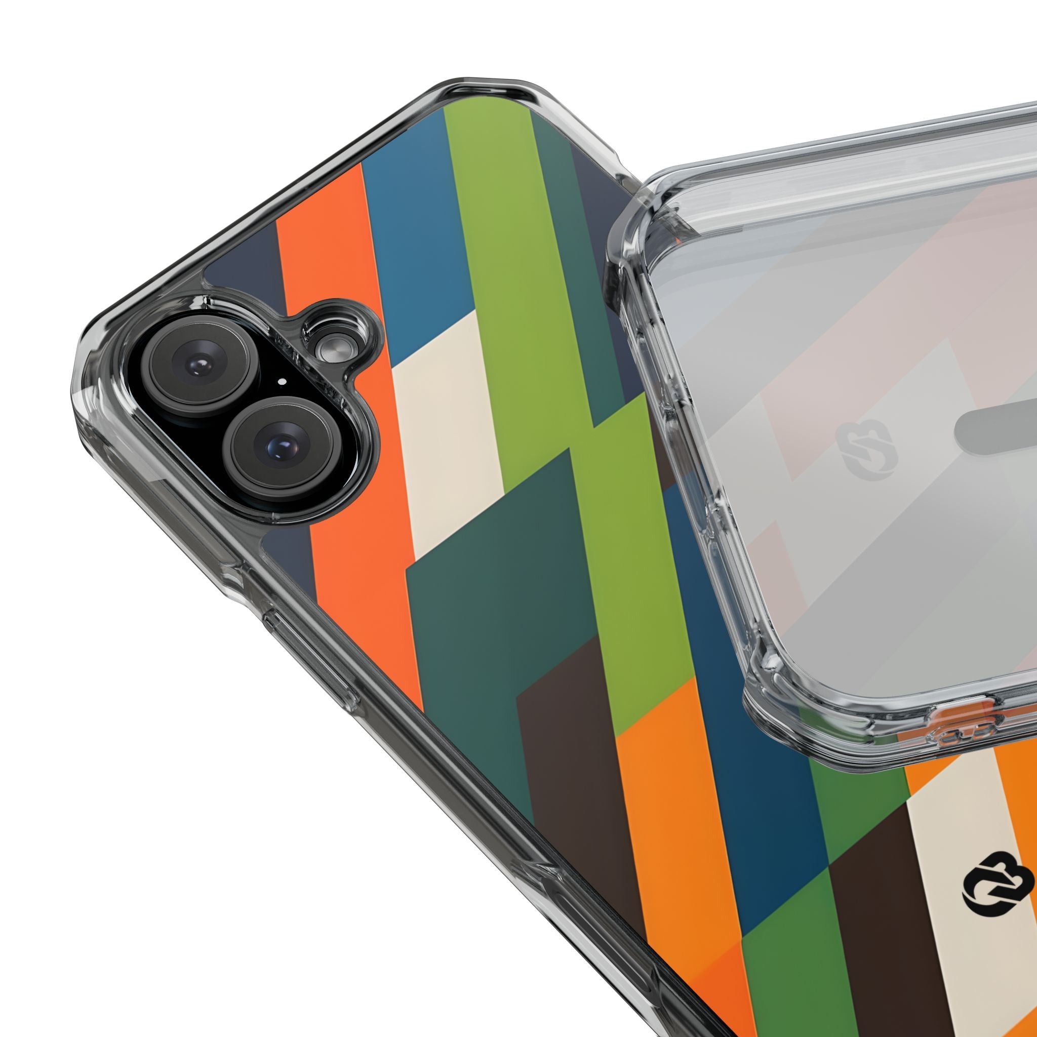 Angled Retro Mosaic · Impact Custodia per iPhone · Magsafe