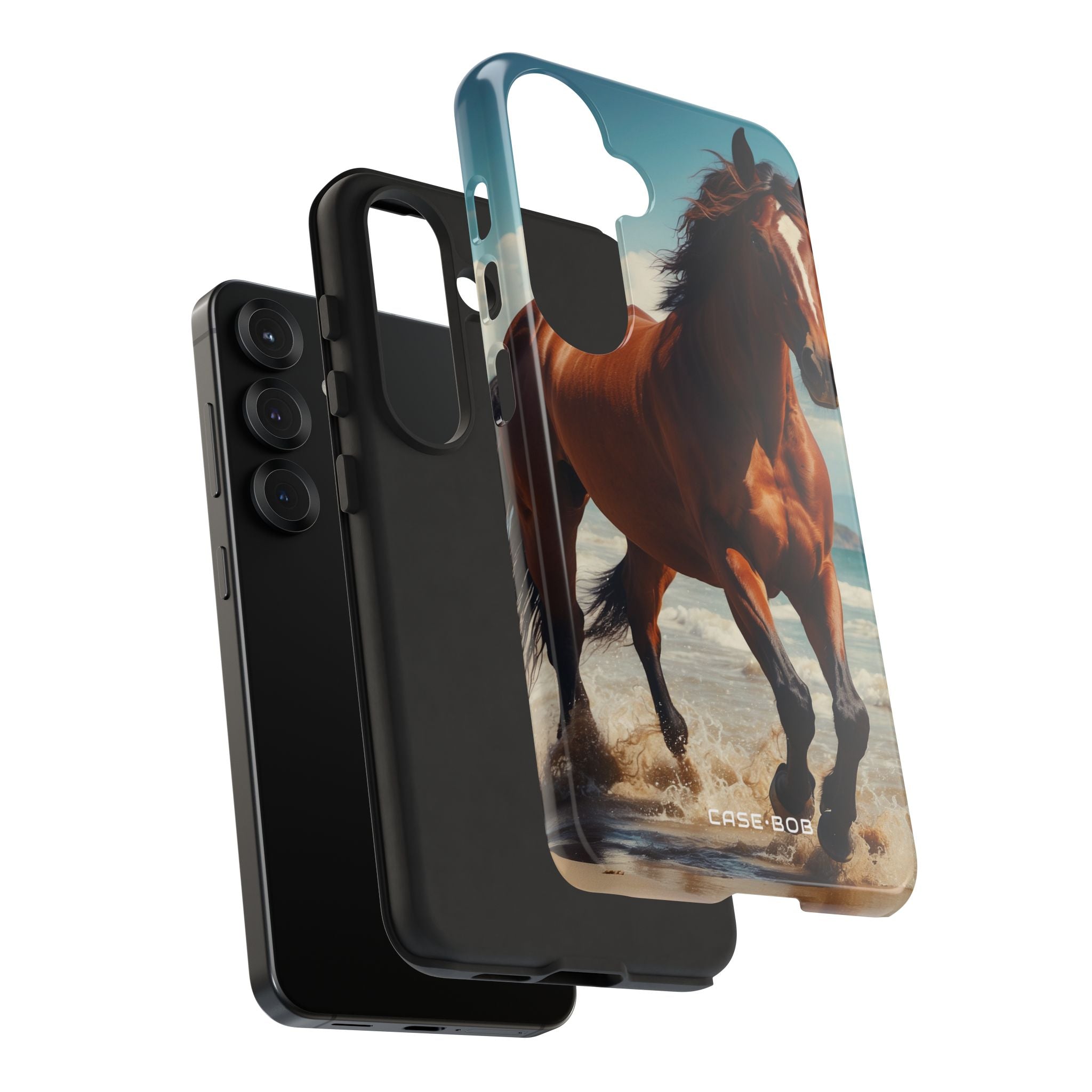 Blazing Horse Samsung S25 Cover - Tough