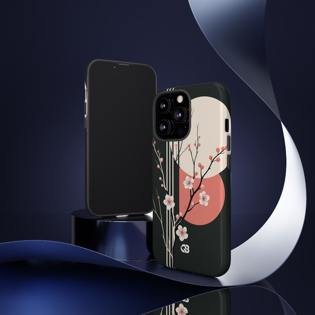 Nocturne Sakura Branch · Tough Phone Case for iPhone · Black