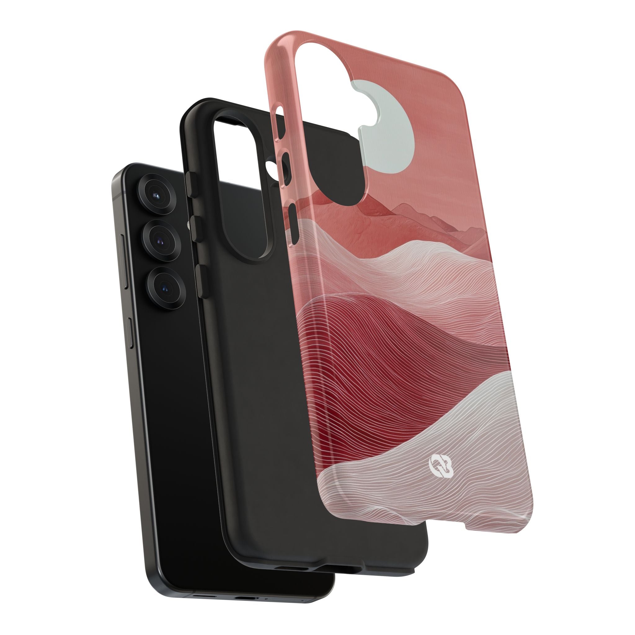 Crimson Dune Horizon · Tough Handyhülle für Samsung