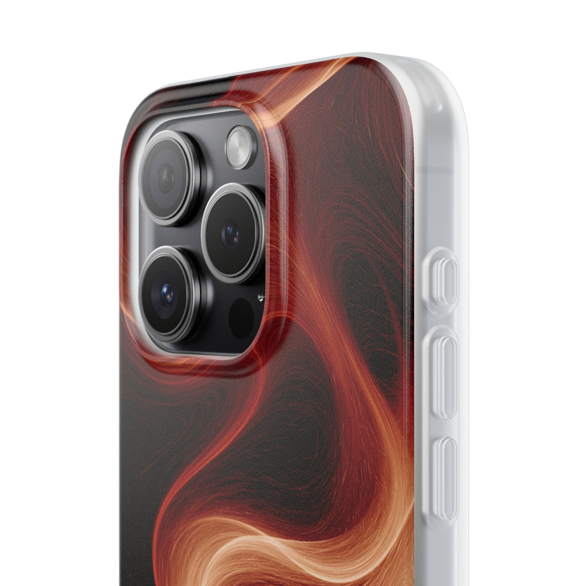 Solar Ember Flow · Lite Phone Case for iPhone · Orange