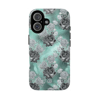 Frost Mint Floral · Tough 2.0 Case · Magsafe