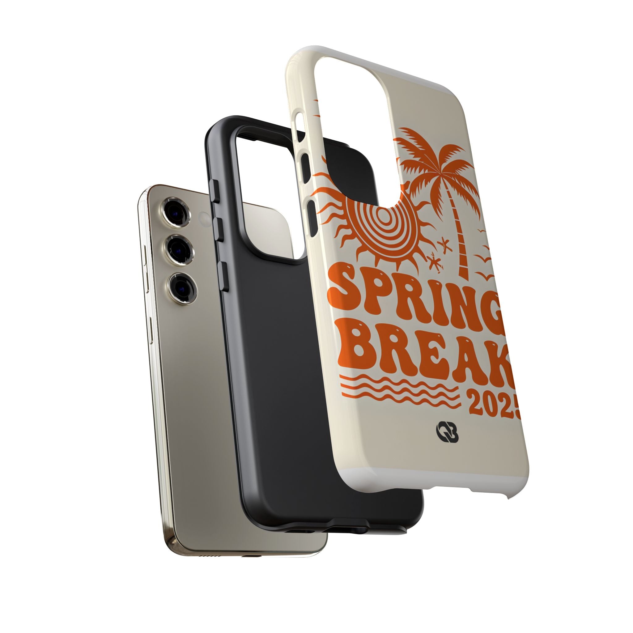 Retro Orange Tide · Tough Capa para Samsung