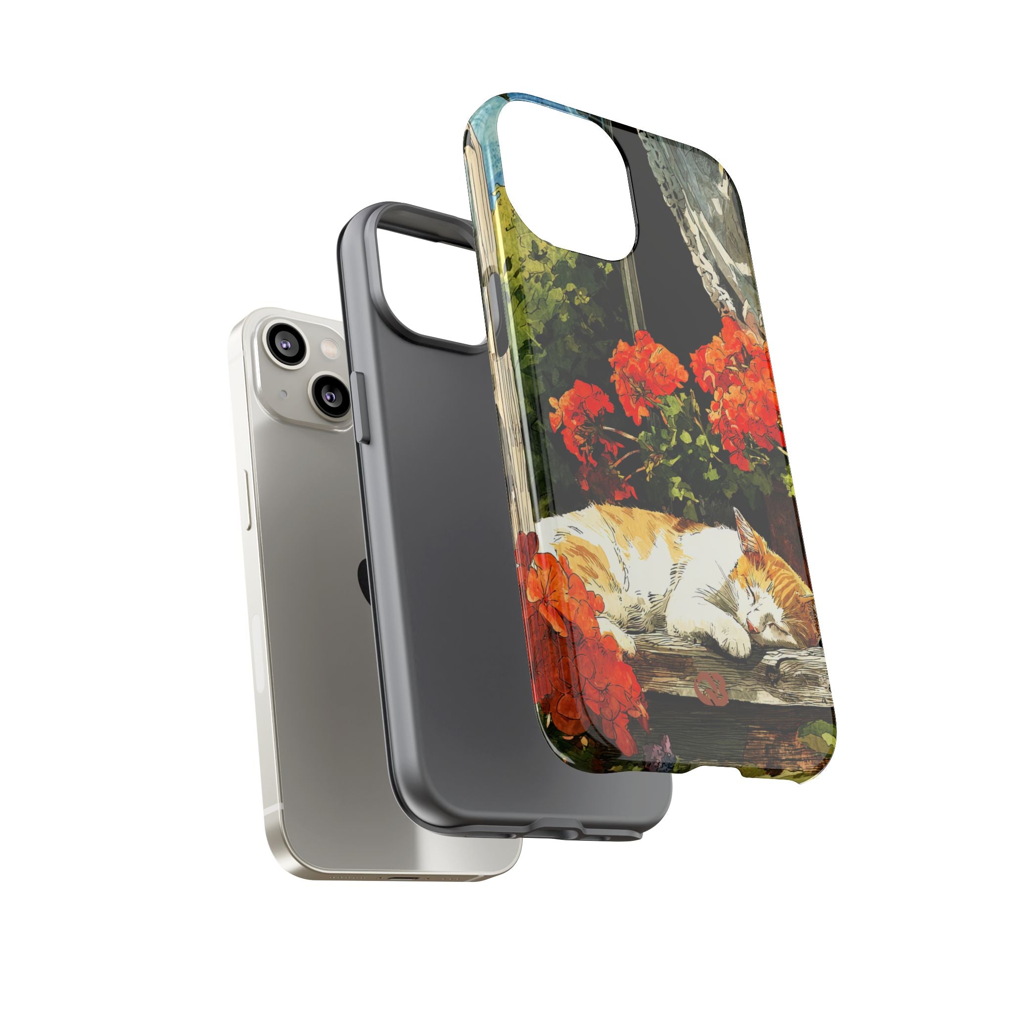 Sleeping Ginger Bloom · Tough Phone Case for iPhone