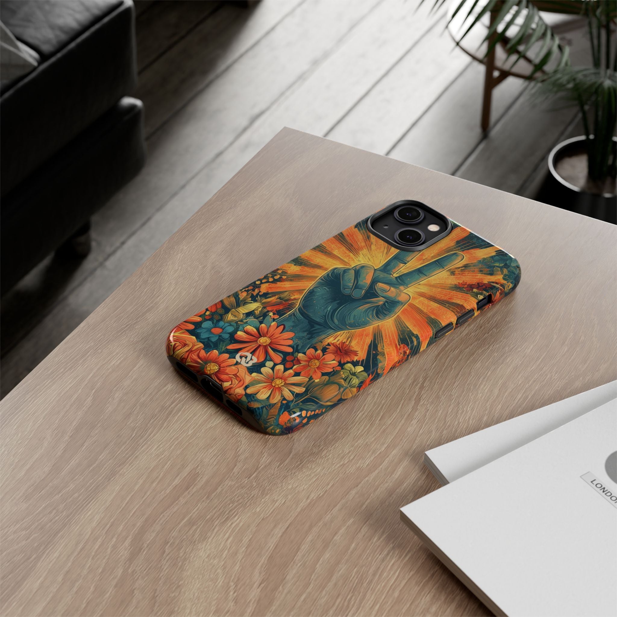 Radiant Peace Bloom · Tough Phone Case for iPhone