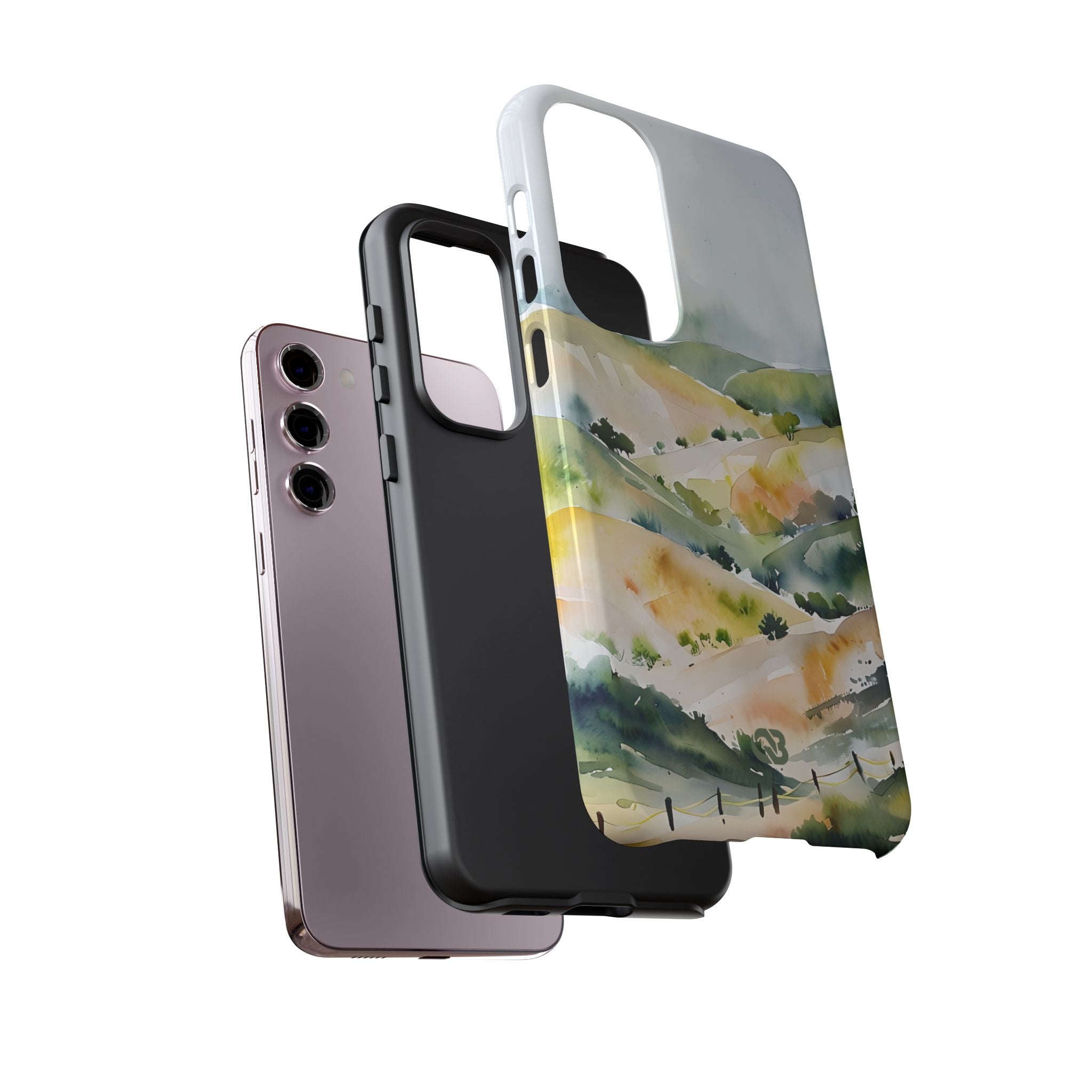 Verdant Mist Valleys · Tough Phone Case for Samsung