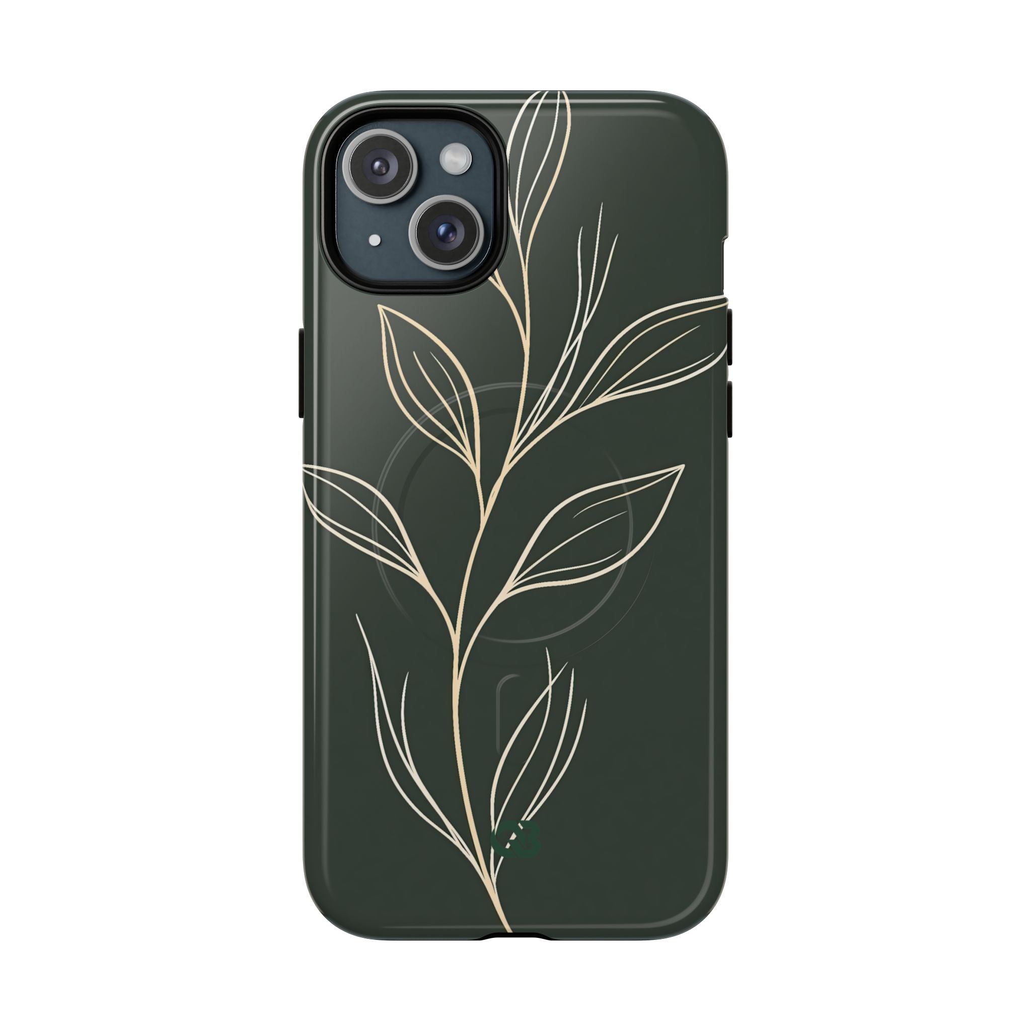 Green Tough 2.0 Magsafe Phone Case for iPhone - Deep Moss Willow