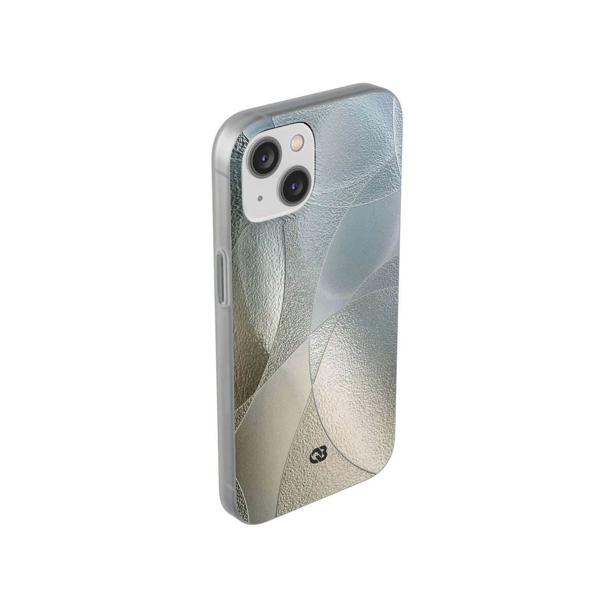 Refracted Arcs · Lite Phone Case for iPhone · Silver
