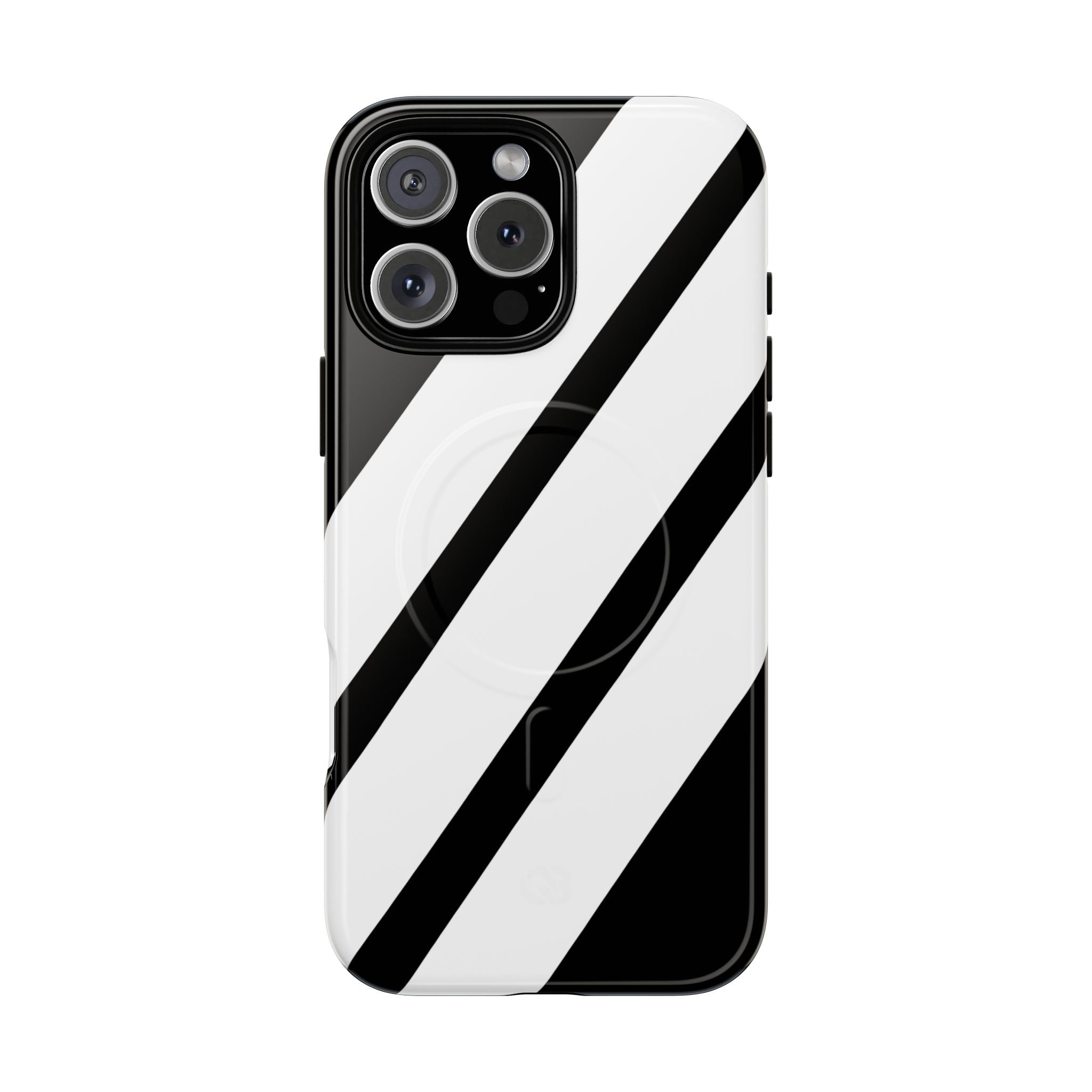 Obsidian White Bars · Tough+ Phone Case for iPhone · Magsafe