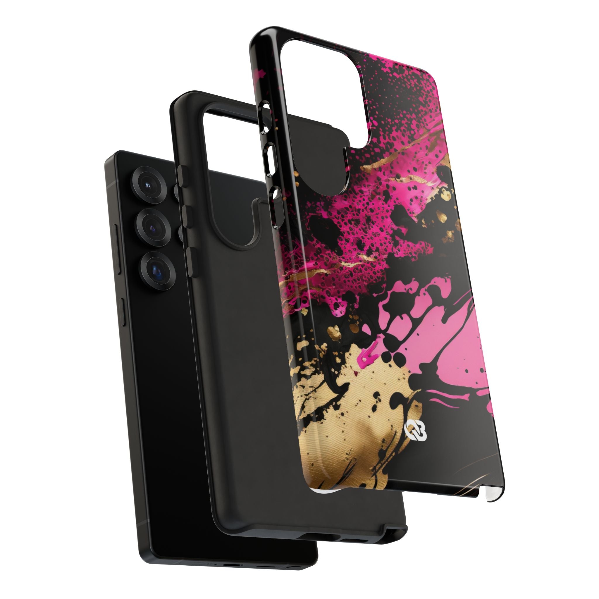 Magenta Liquid Gold · Tough Fundas para teléfono para Samsung