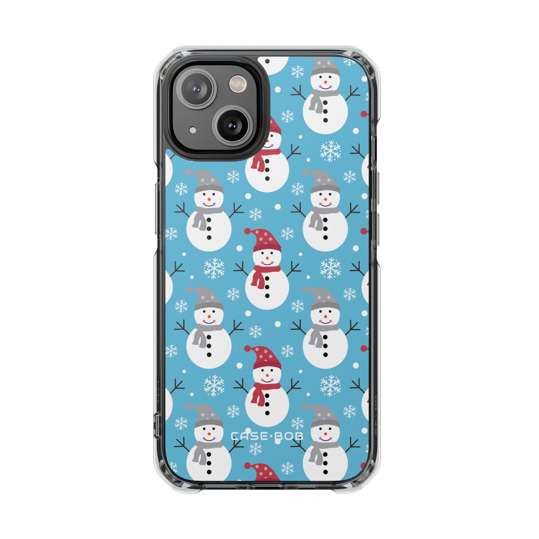 Snowman Parade iPhone 14 Cover - Impact