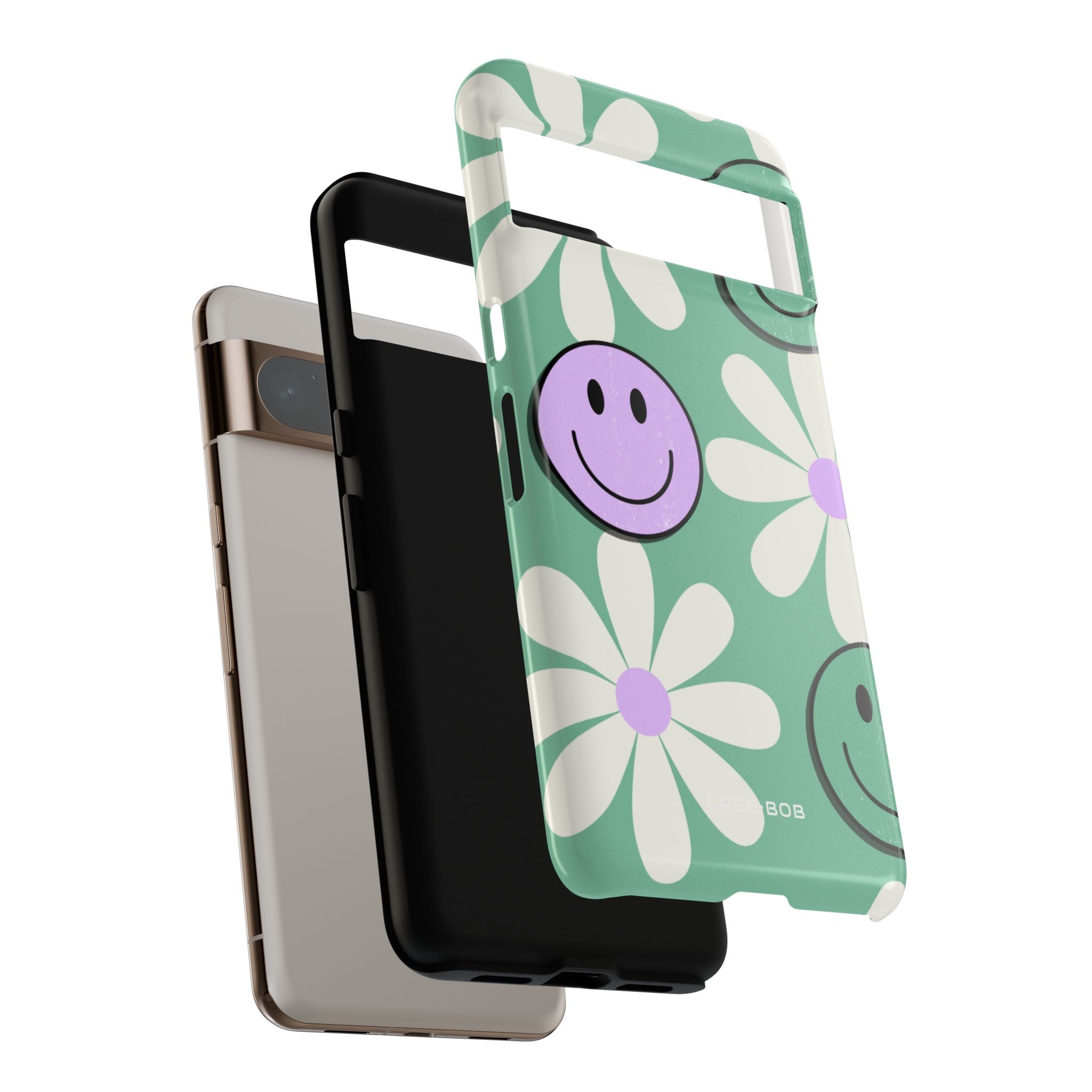 Smiley Daisy Glow Google Pixel 8 Pro Case - Tough