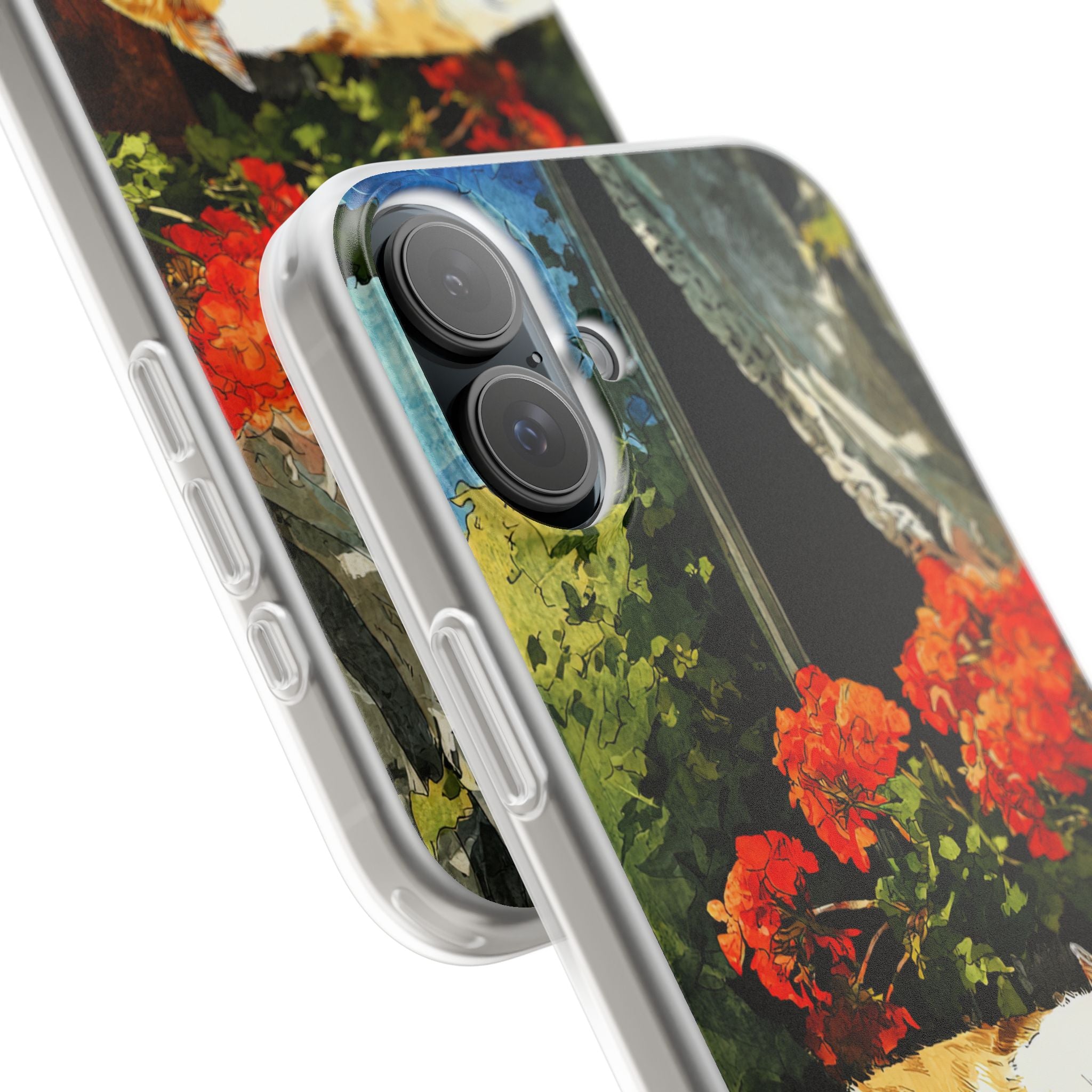 Sleeping Ginger Bloom · Soft Hoesje voor iPhone