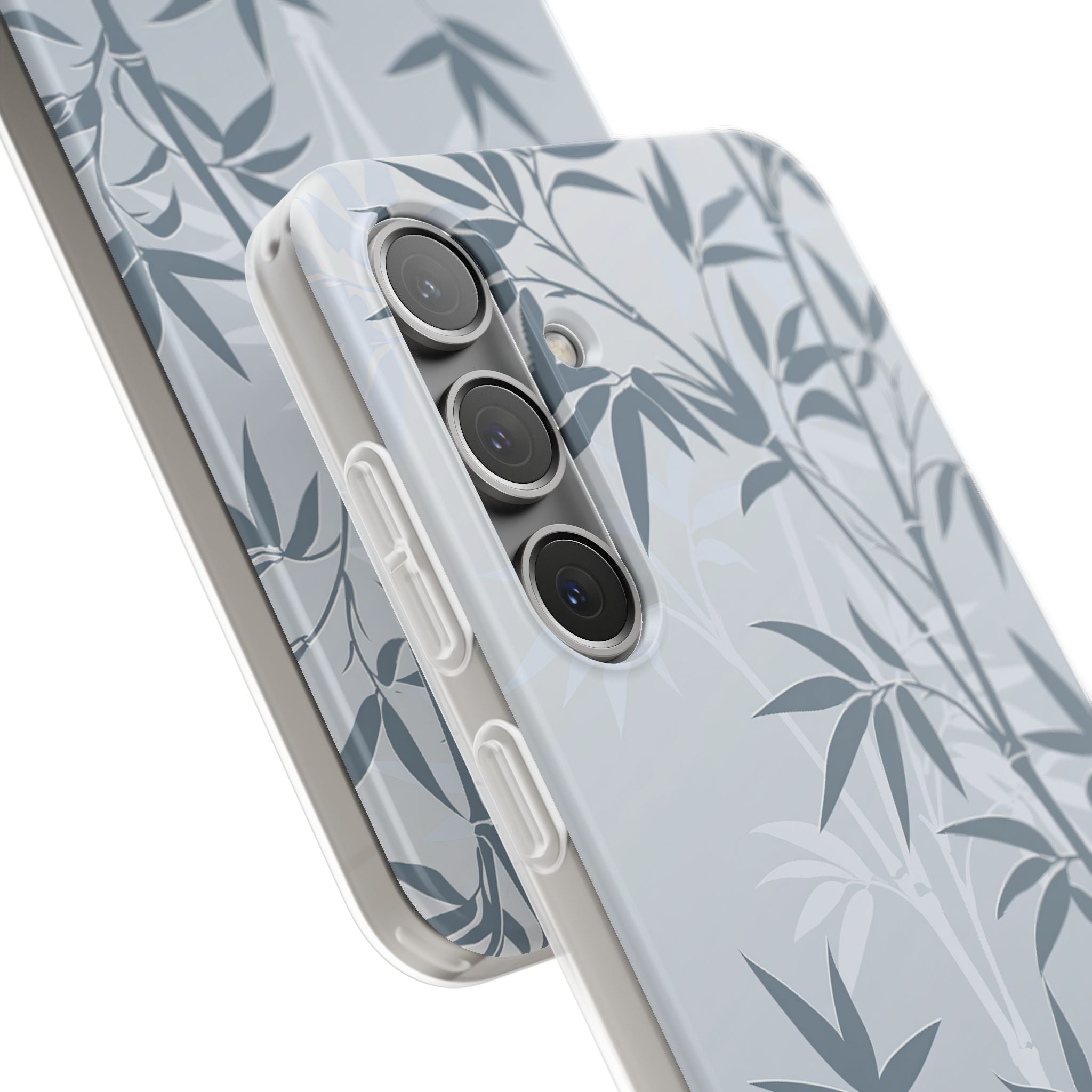 Blue Lite Phone Case for Samsung - Slate Bamboo Shadow