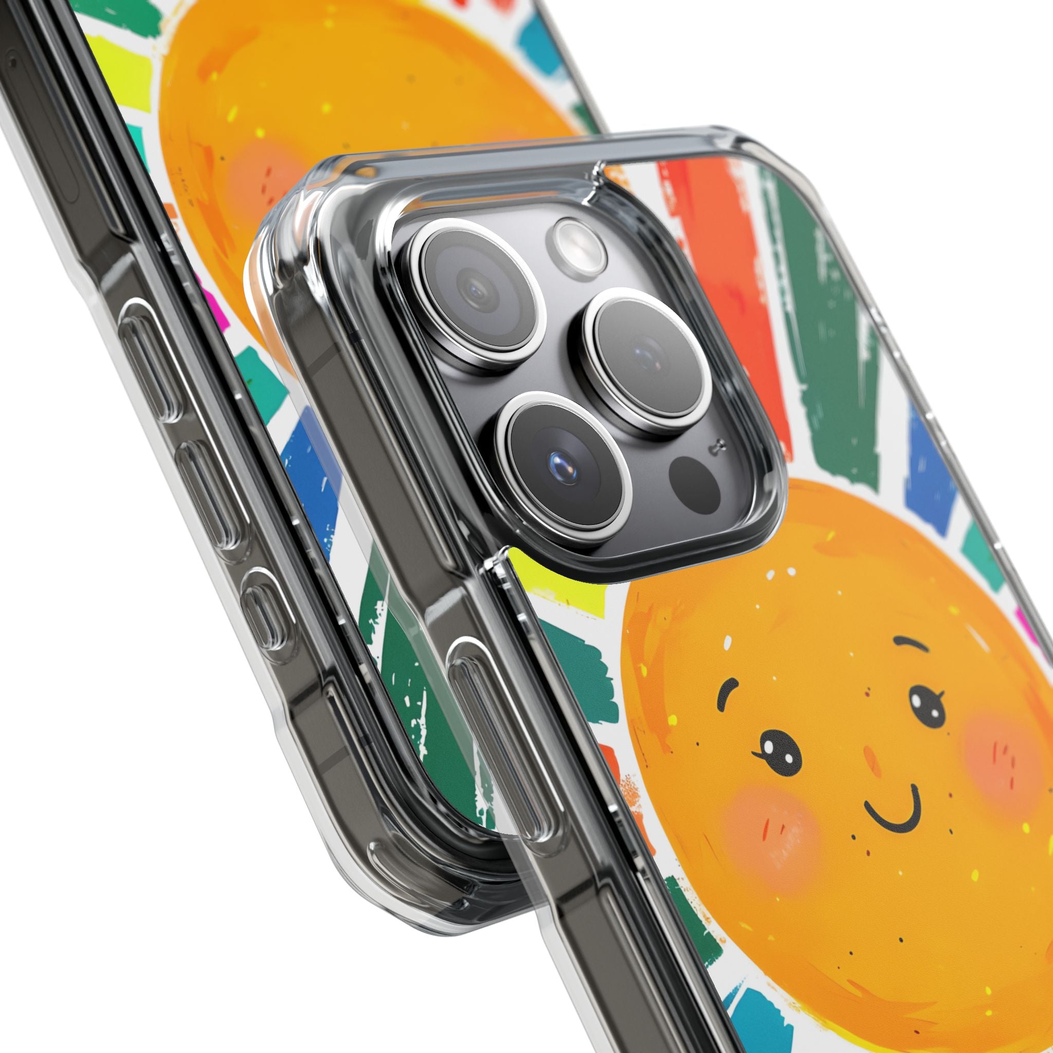 Vibrant Solar Smile · Impact Phone Case for iPhone · Magsafe