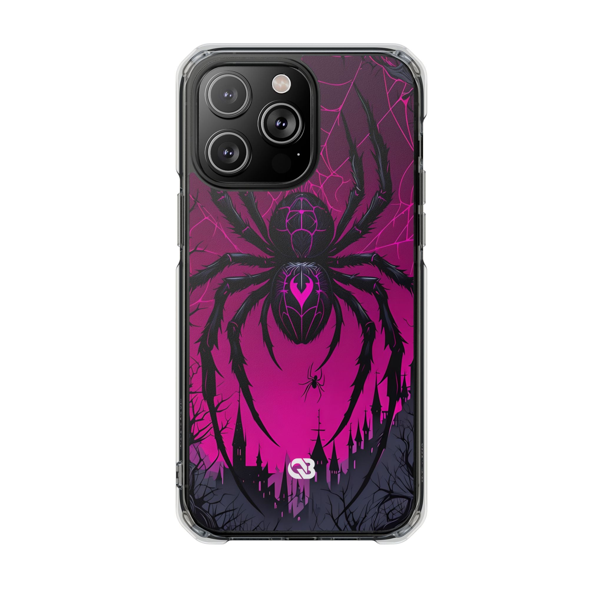 Obsidian Neon Widow · Impact Handyhülle für iPhone · Magsafe