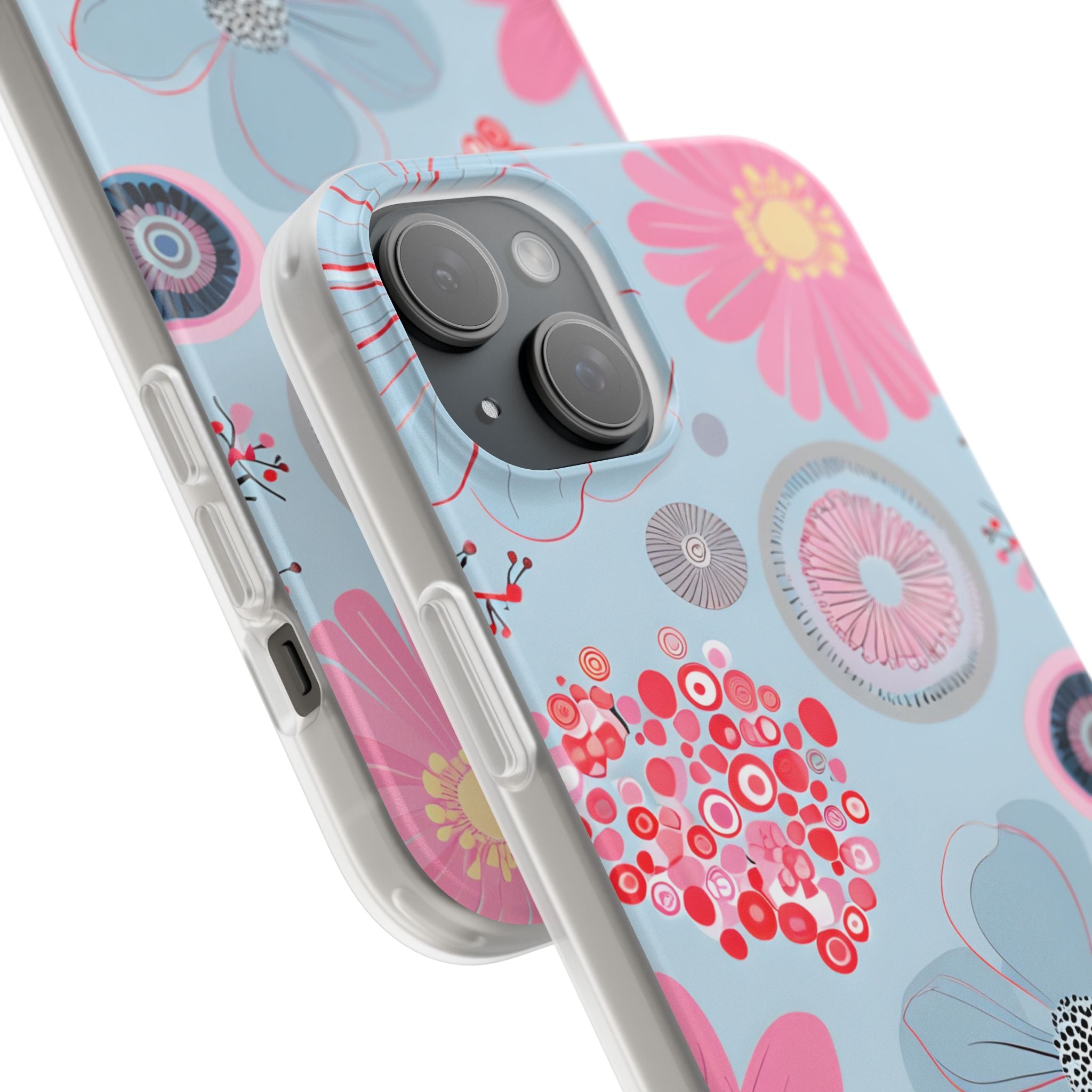 Pastel Petal Drift · Capa Soft para iPhone
