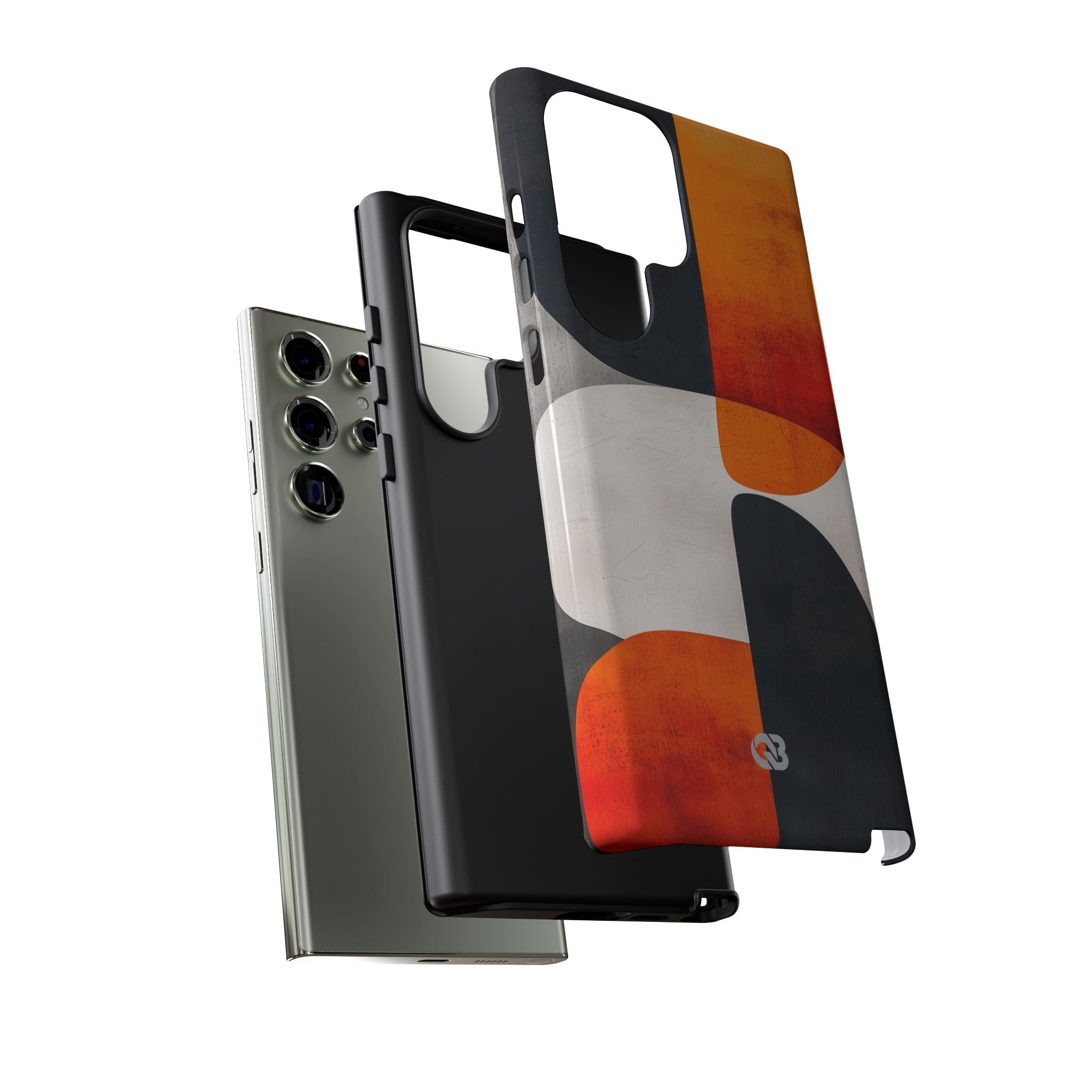 Burnt Amber Flow · Tough Phone Case for Samsung