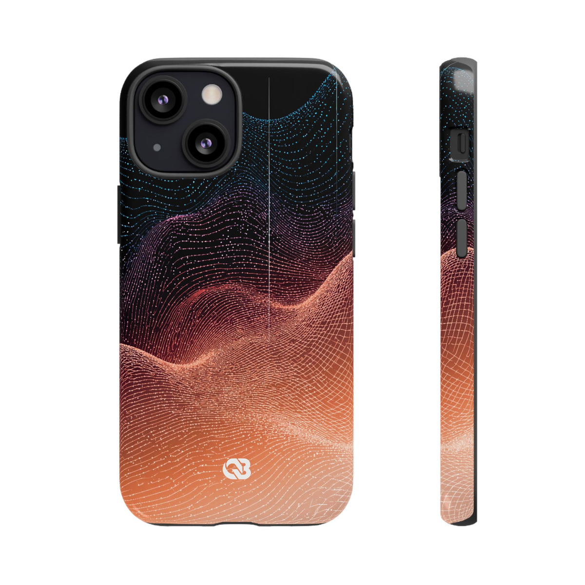 Spectral Elevation · Tough Phone Case for iPhone · Orange