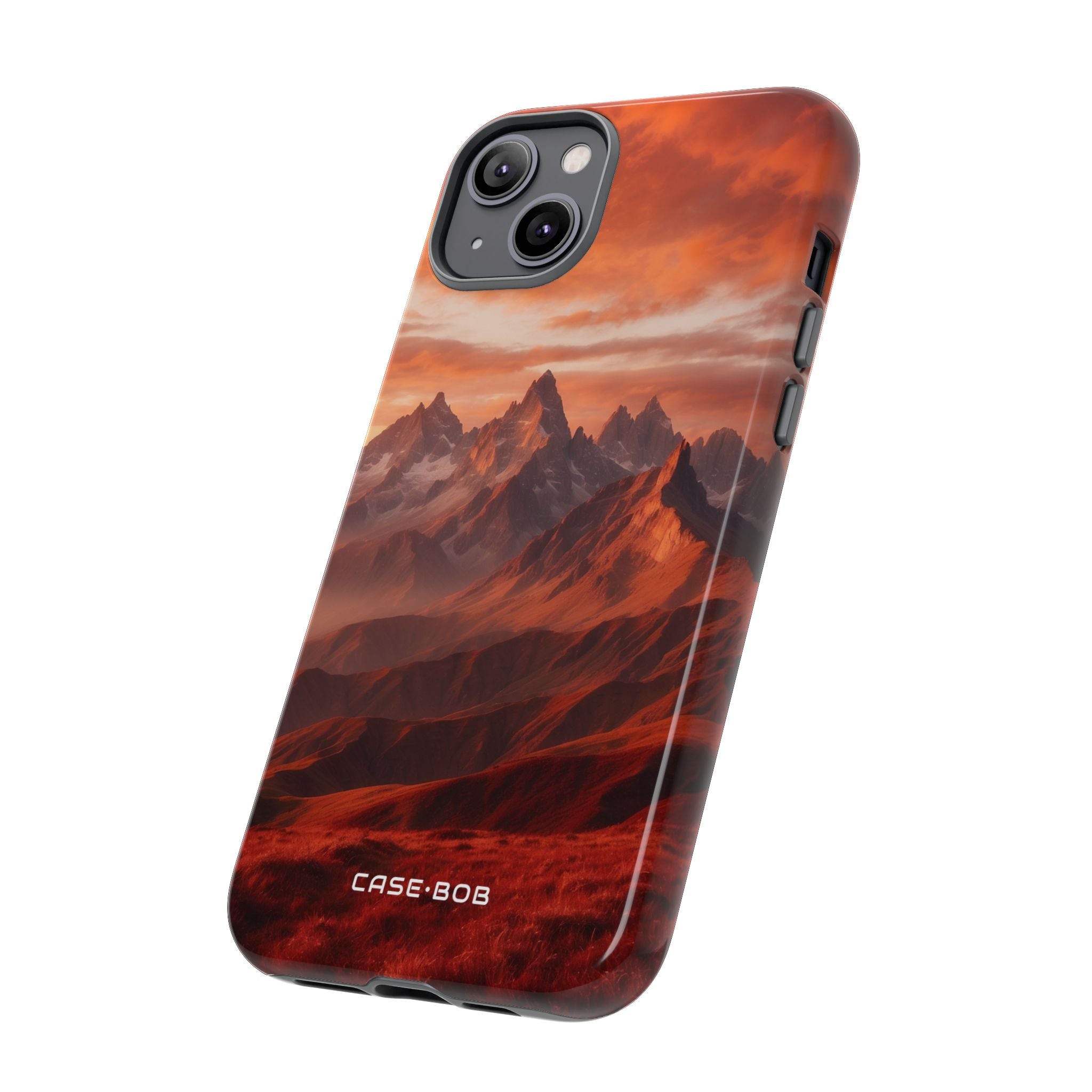 Jagged Glow iPhone 14 Plus Case - Tough