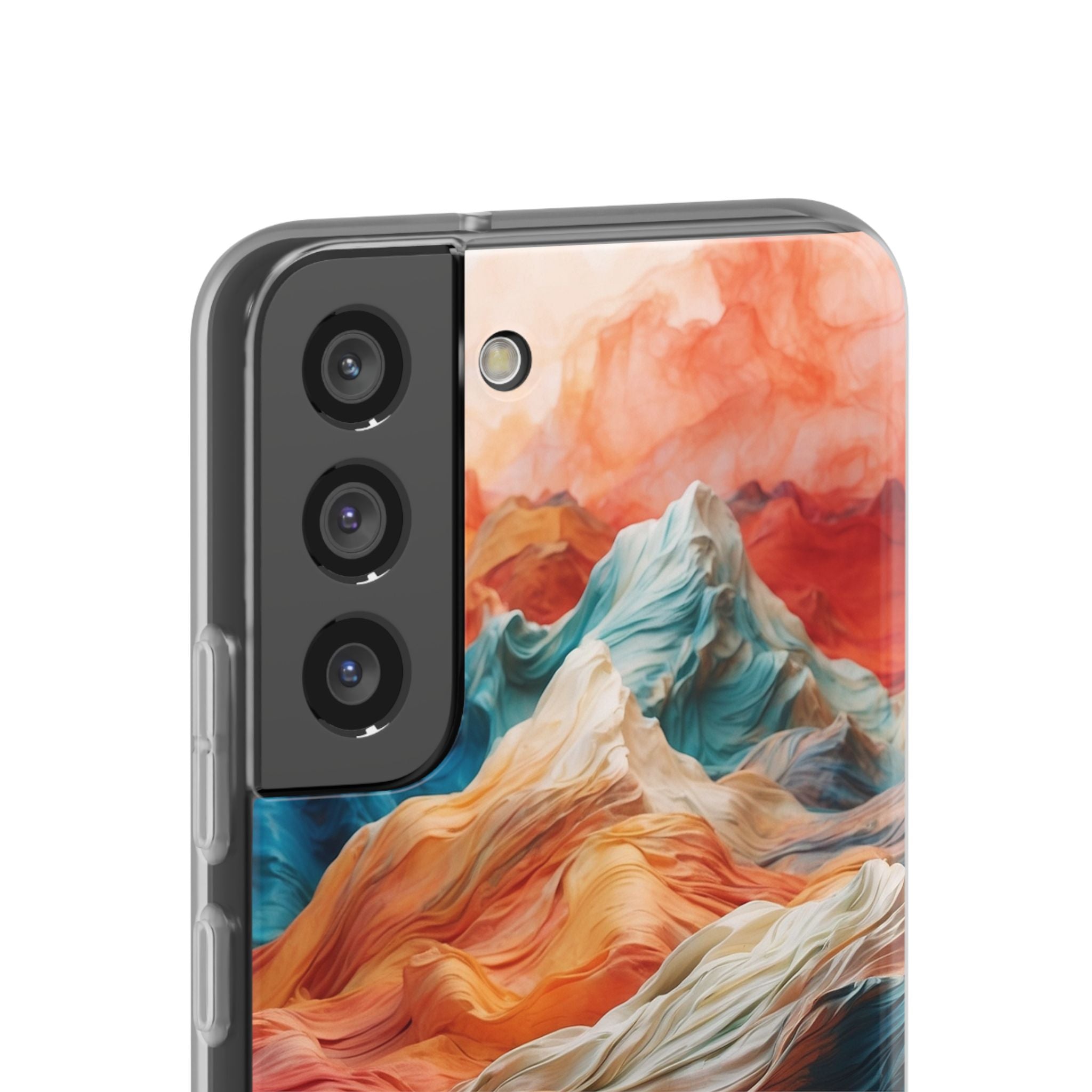 Molten Ridge Flow · Soft Phone Case for Samsung