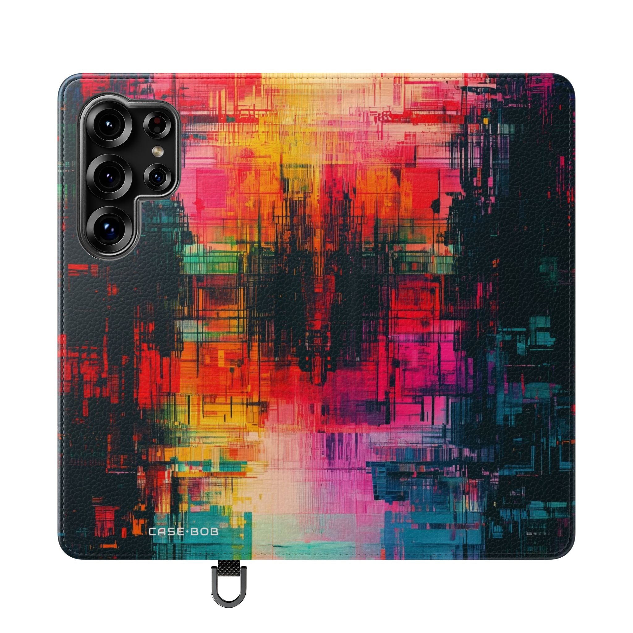 Neon Prism - Samsung S25 Ultra Case - Portemonnee