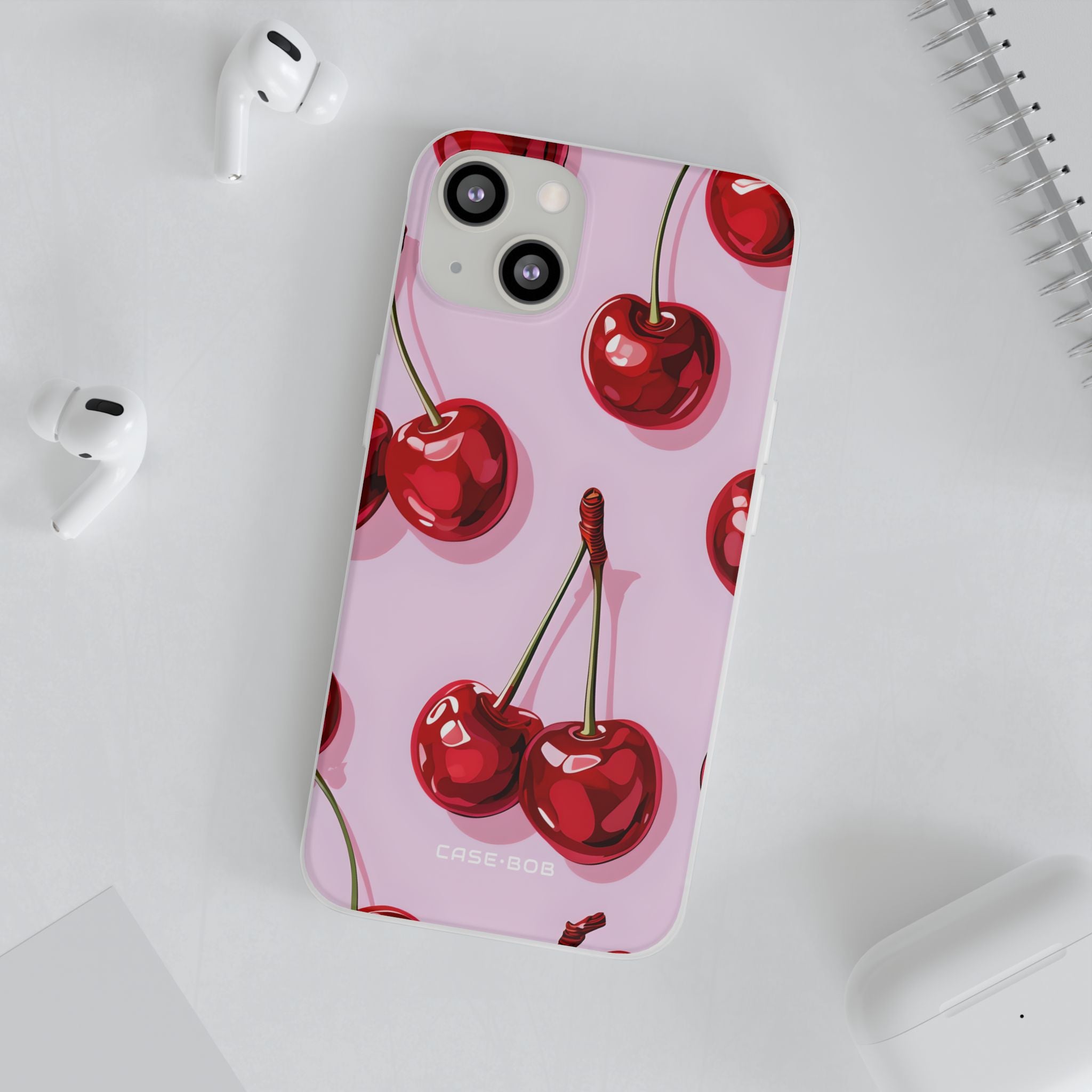 Glossy Cherry Burst iPhone 13 - Soft - CASE•BOB