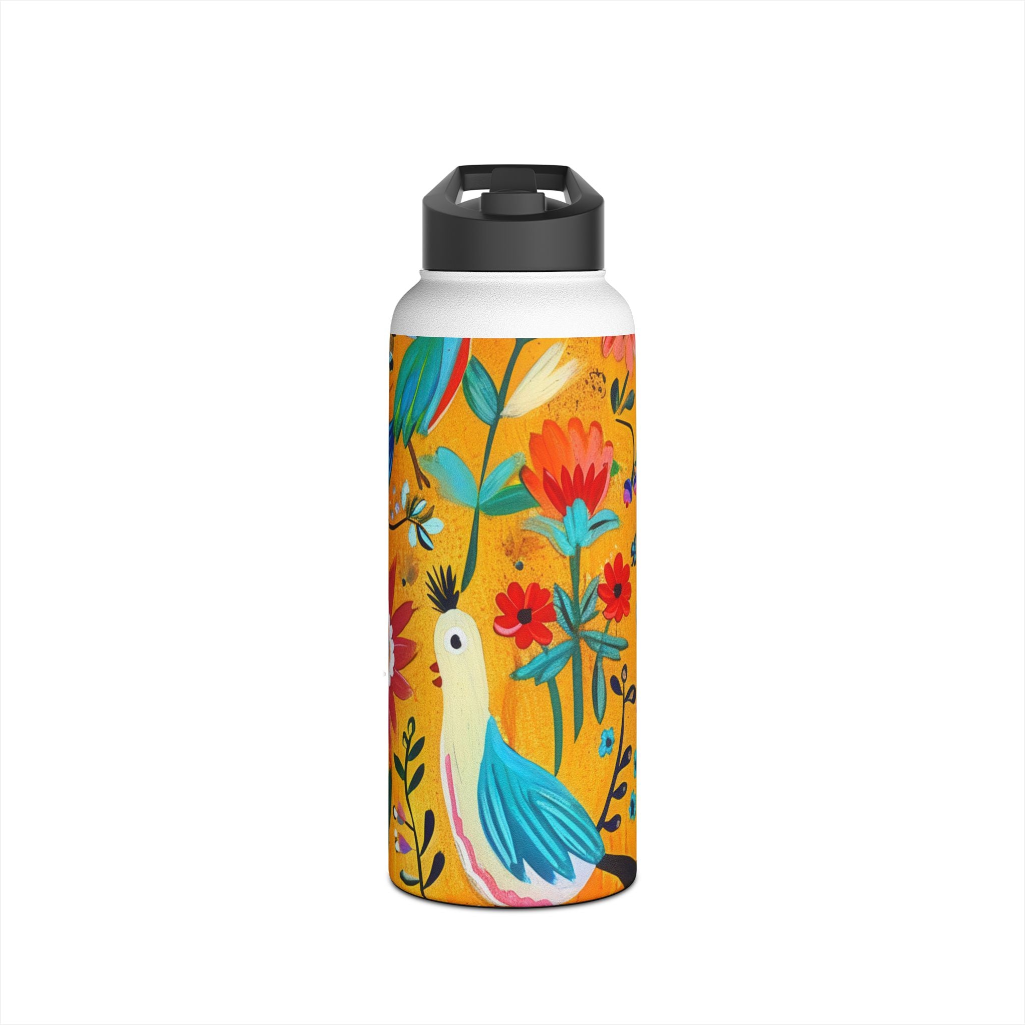 Bluebird Bloom - Stainless Steel Water Bottle